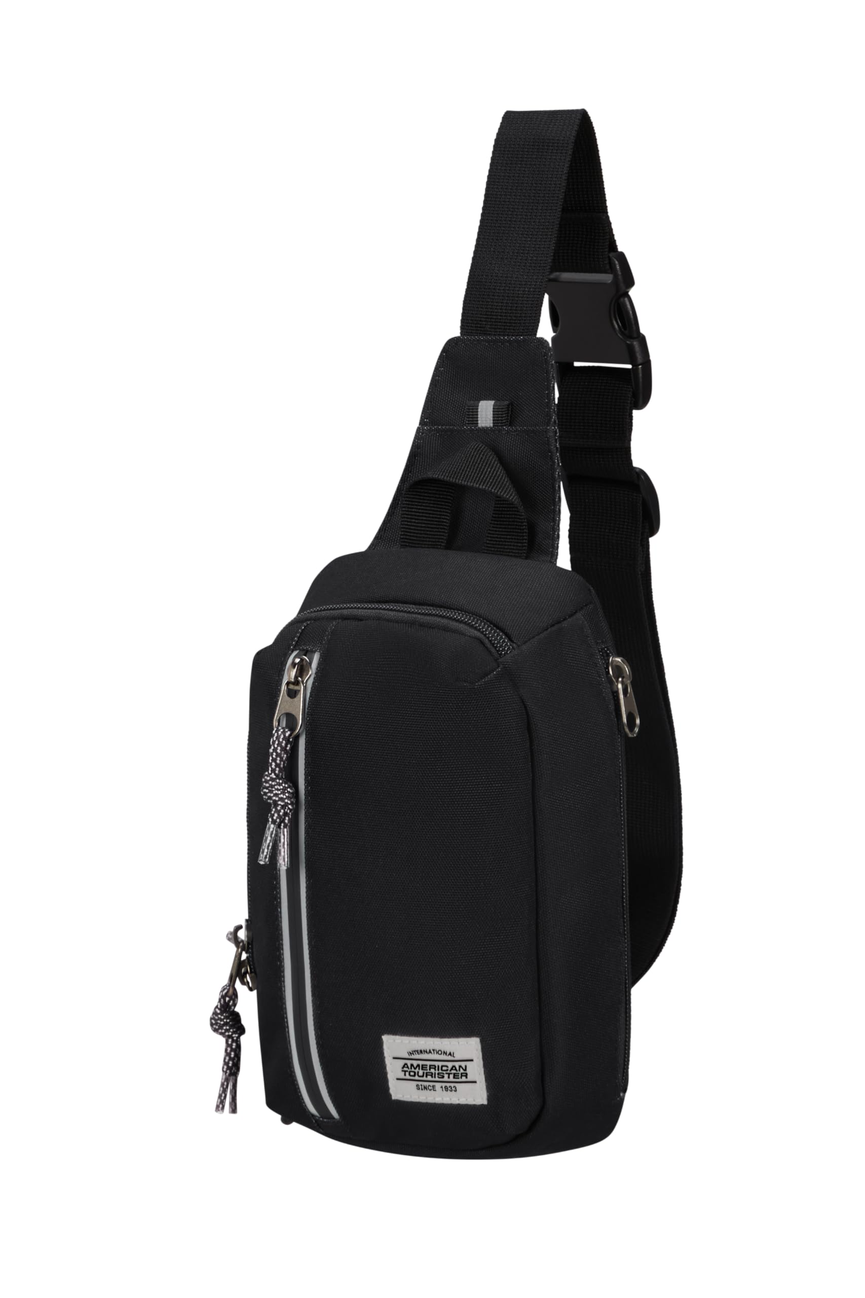 American Tourister Trendy Fanny Packs, Black (Black), Umhängetasche 24 cm