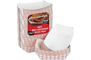 Mini Tiny Paper Food Boats for Appetizers and Condiments | 3" x...