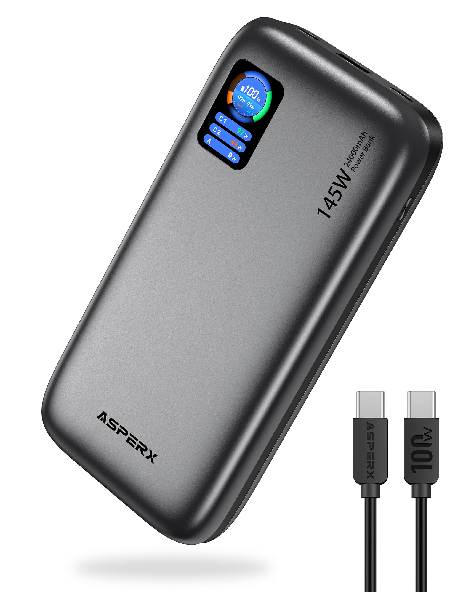 AsperX 100W 24000mAh Laptop Power Bank