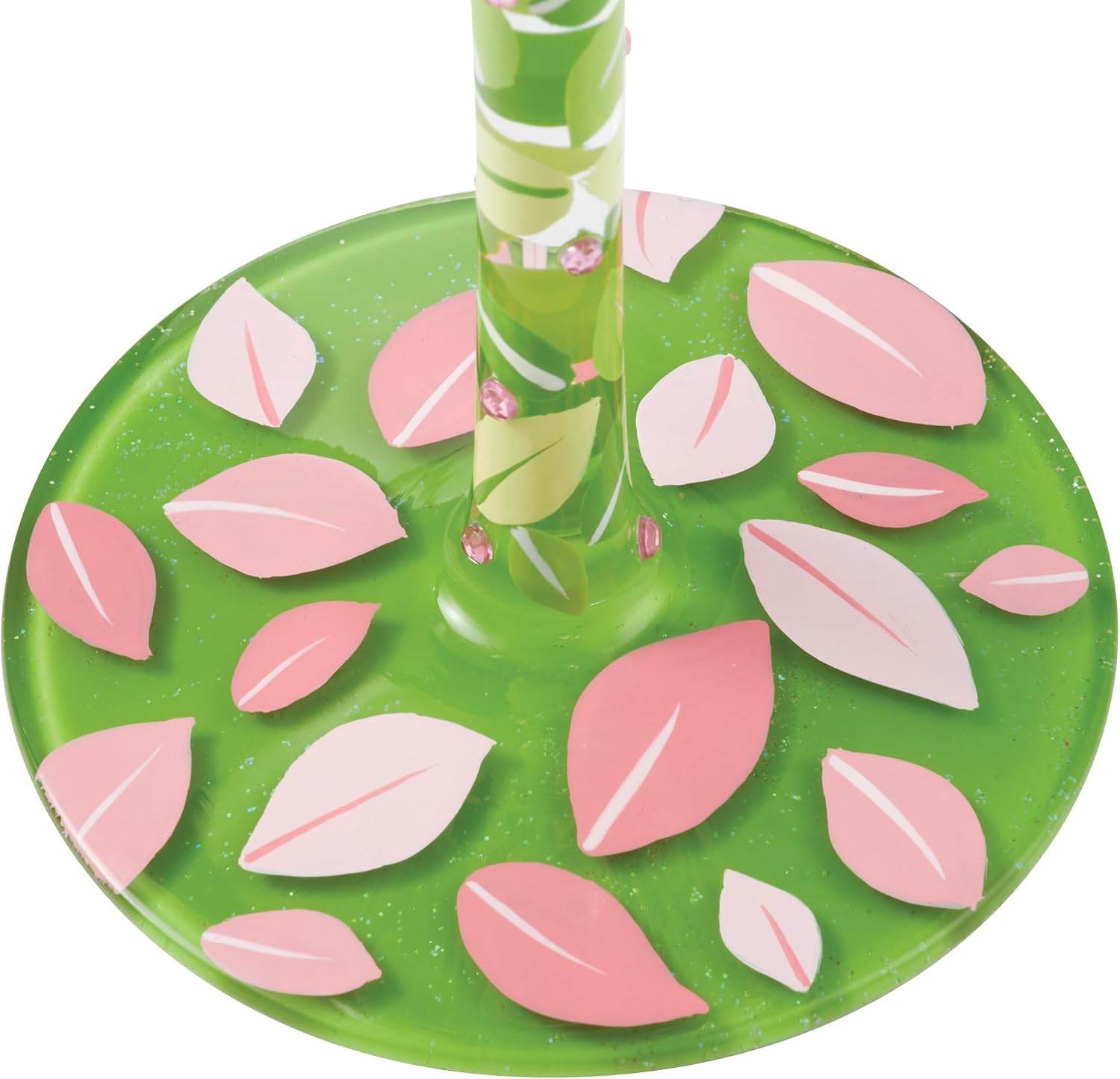 Enesco Lolita Designs Life is Better with Family Hand-Painted Artisan Wine Glass, 15 Ounce, Multicolor