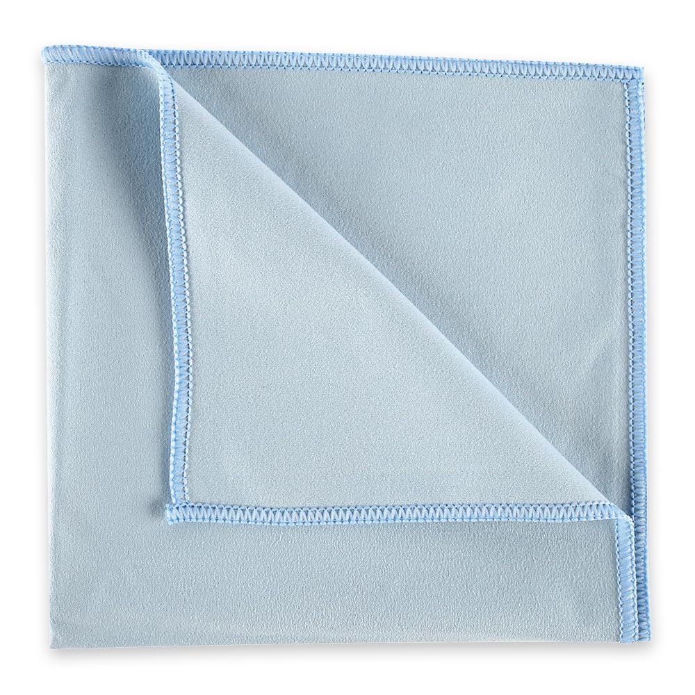 50 Stück Hygoclean Mikrofasertücher Micro Master Dishes | Polyester/Polyamid, blau, L: 40cm, B: 40cm, 185gr-m², Karton, Putztücher, Reinigungstuch, poliertücher, Microfasertücher, Staubtuch