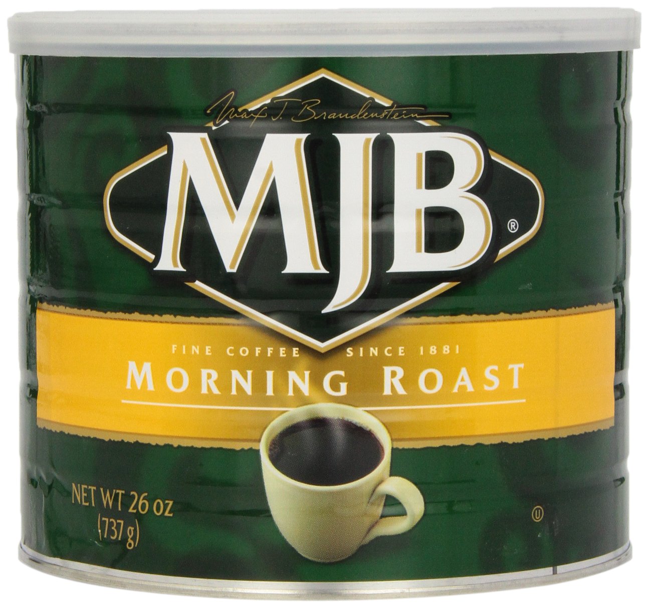 Amazon.com: MJB Coffee, Morning Roast Ground Coffee, Medium Roast
