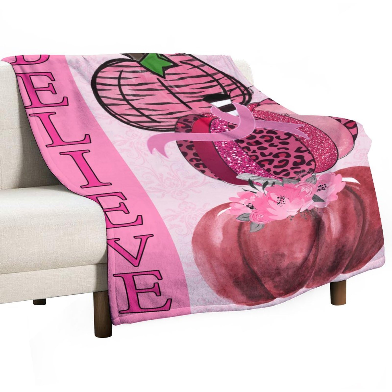 Couverture polaire de soutien pour femme - Cadeau chimiothérapie