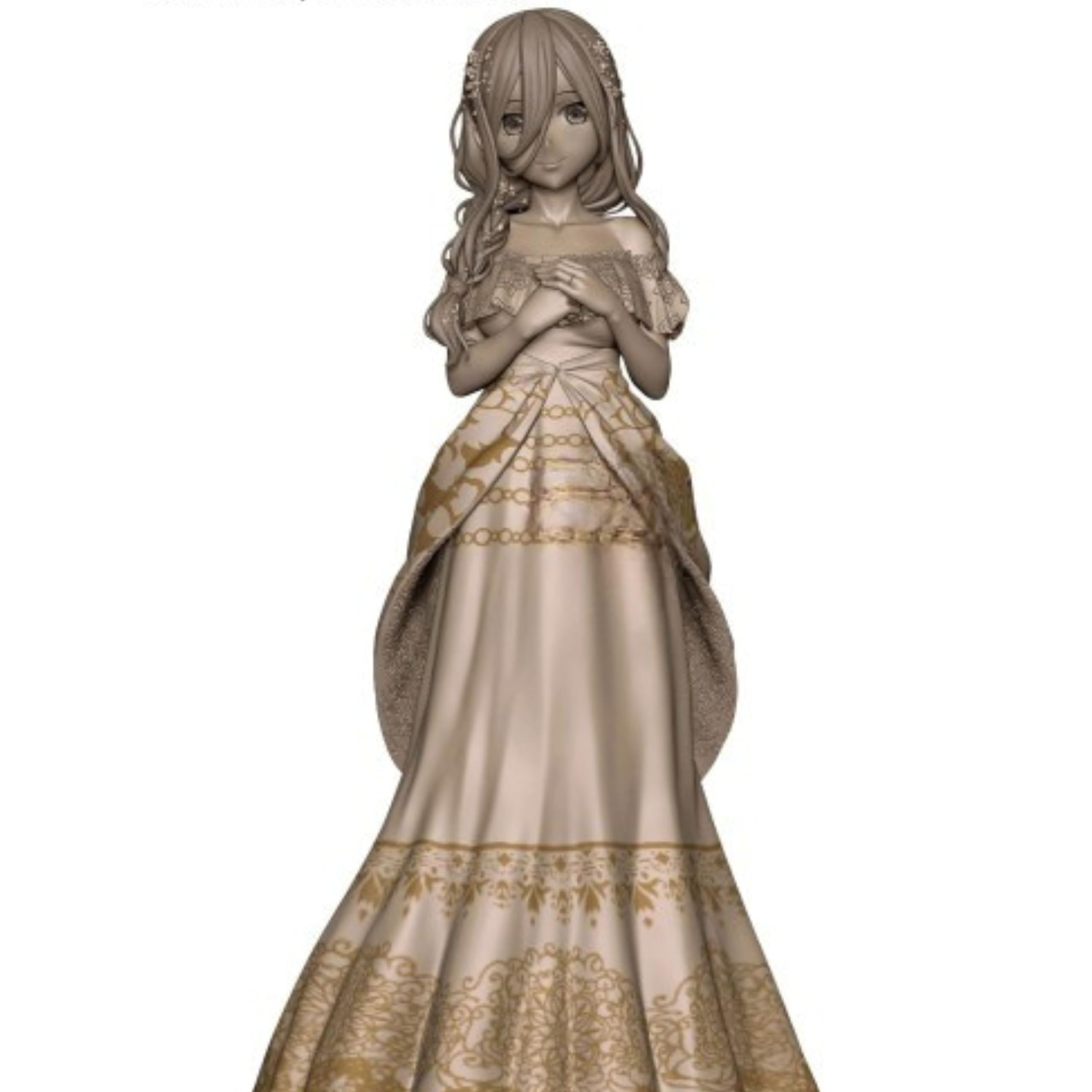 Amazon.co.jp: 中野三玖 フィギュア 五等分の花嫁＊ 中野三玖