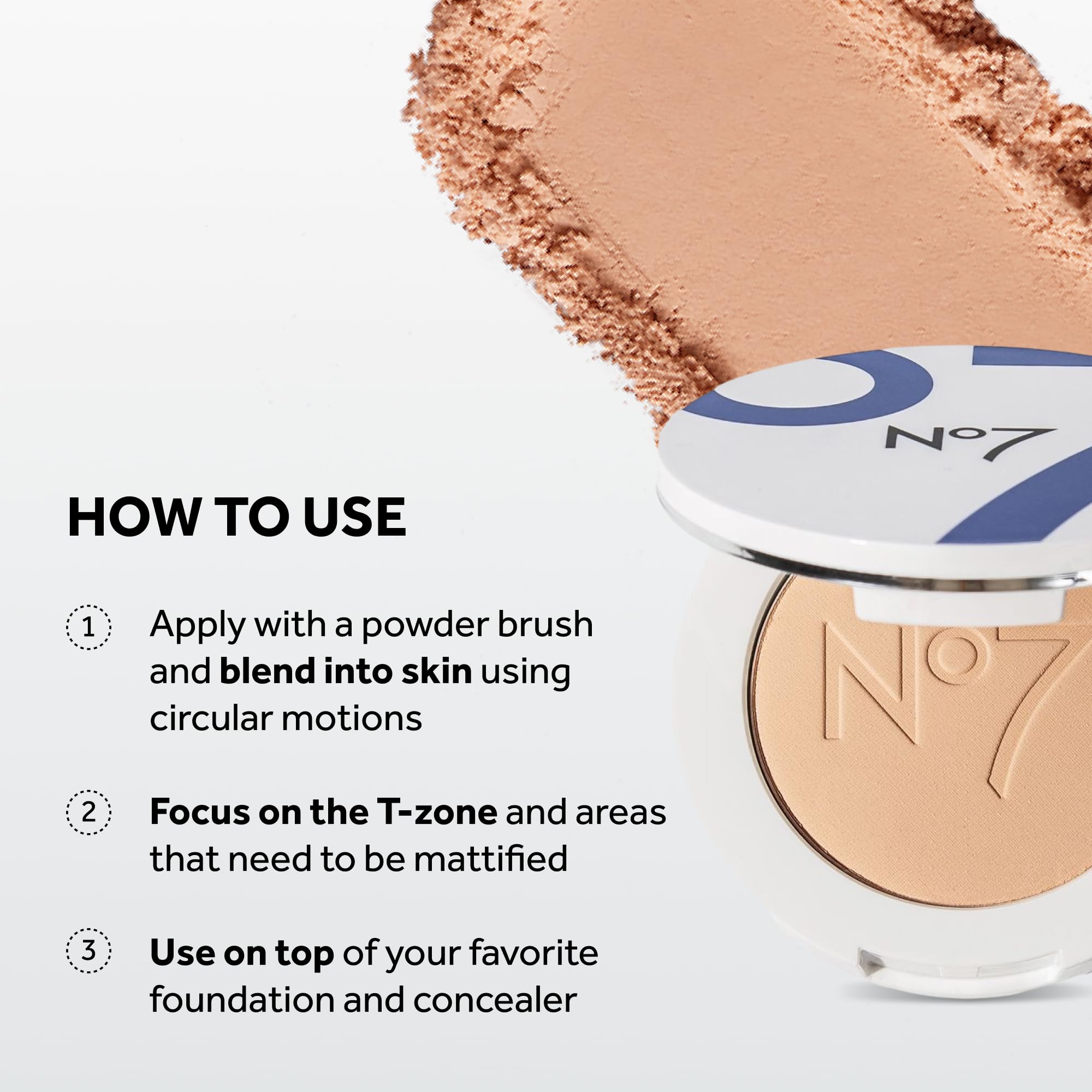 Amazon.com : No7 Lift & Luminate Triple Action Powder - Medium