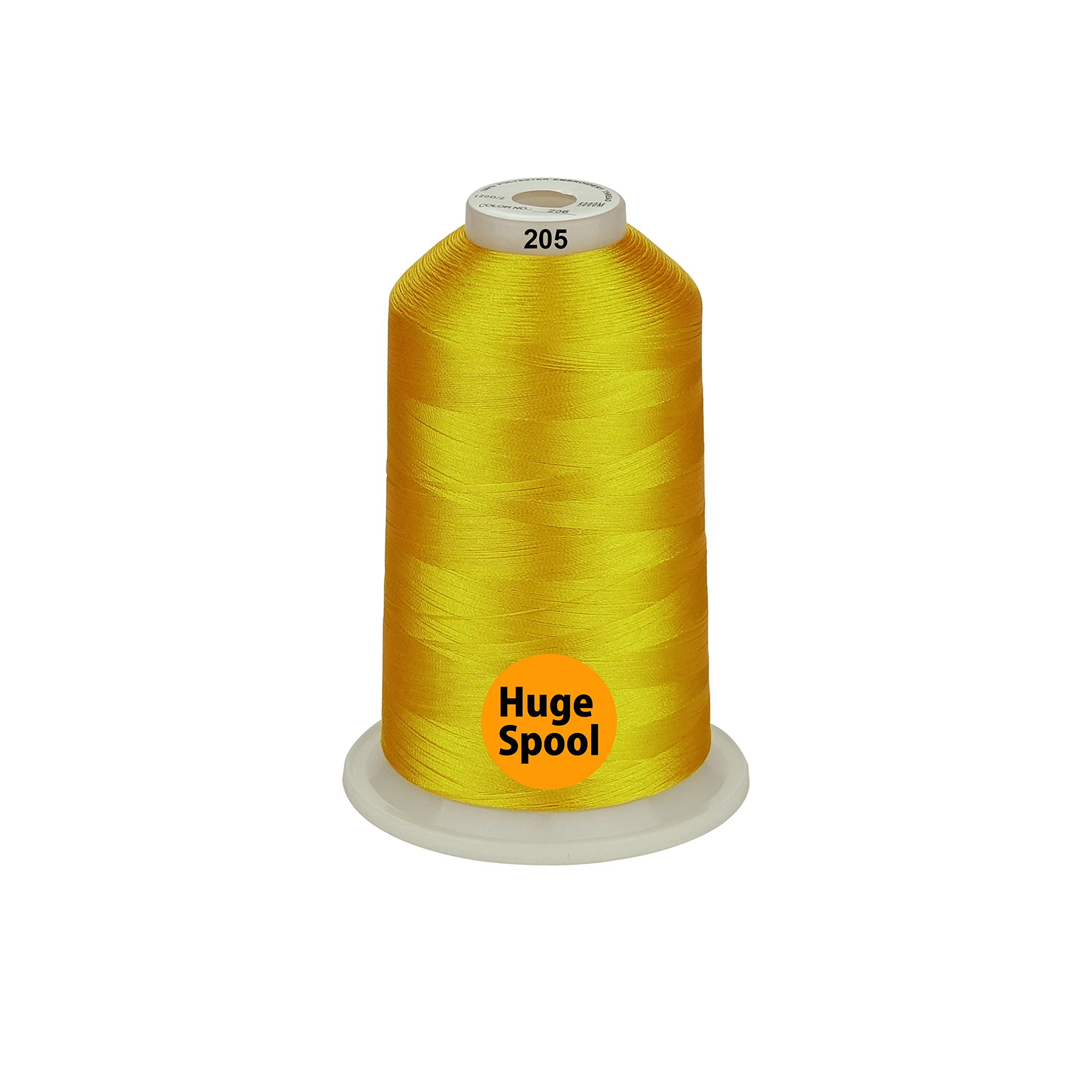 Simthread - 26 Auswahlen - Packungen von Polyester-Stickmaschinengarn, riesige Spule 5500Y für Näh-Stickmaschinen - Golden Series