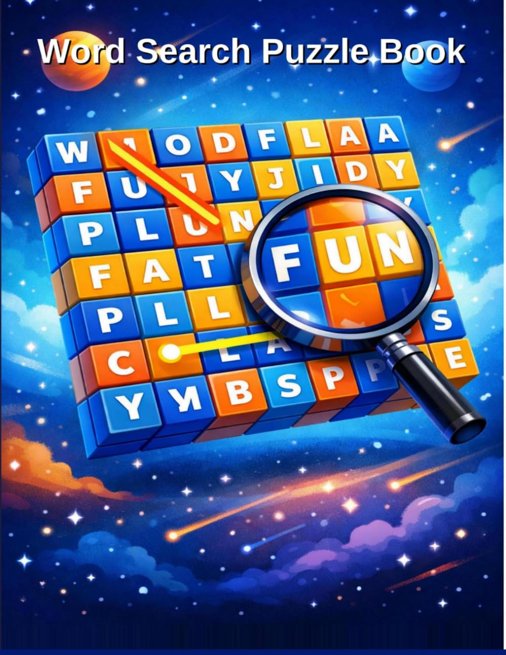 Word Search Puzzle Book: 80 Challenging Word Search Puzzles for Relaxation and Brain Training