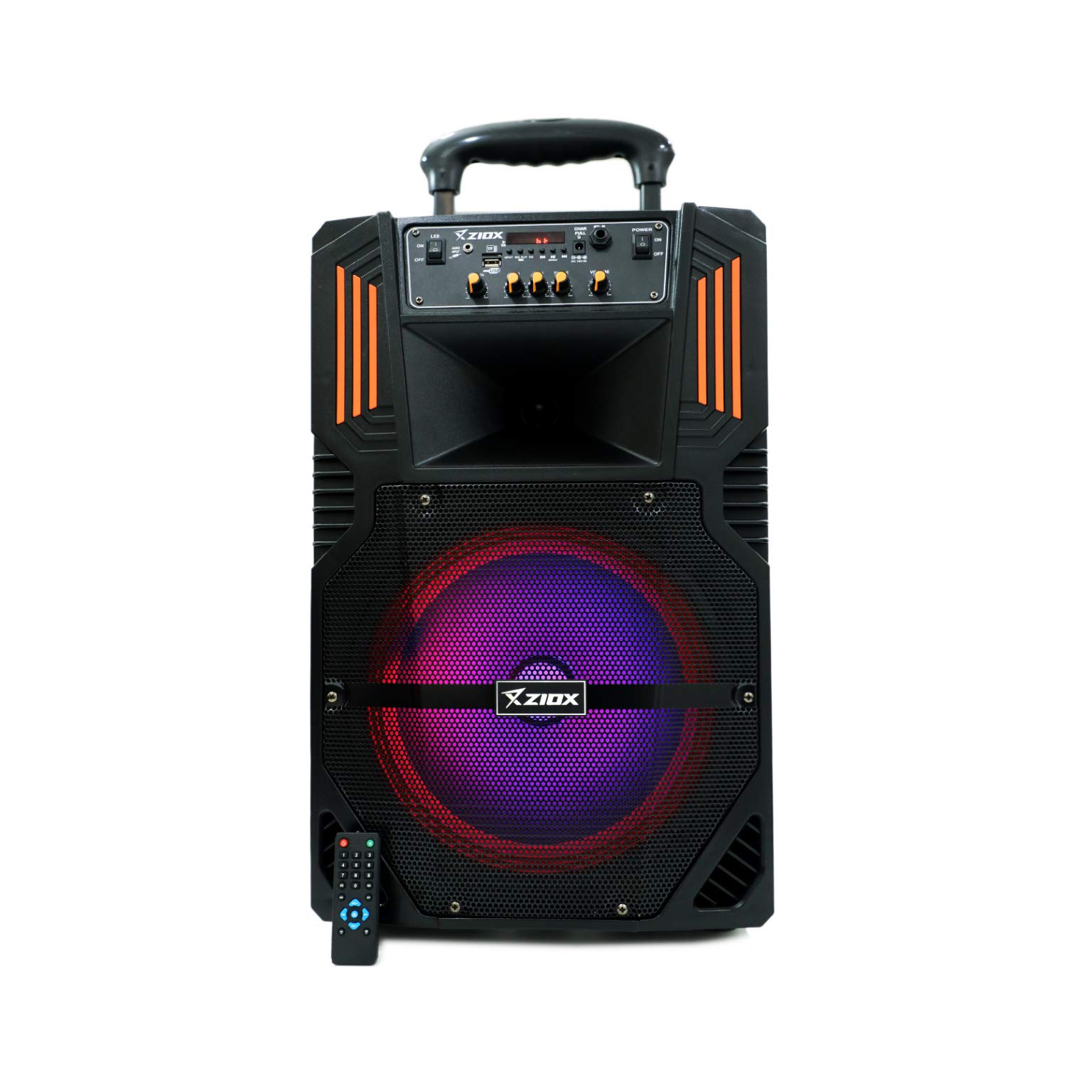 Ziox Grand DJ 6000 Watt Wireless Speaker (Black) Price: Buy Ziox