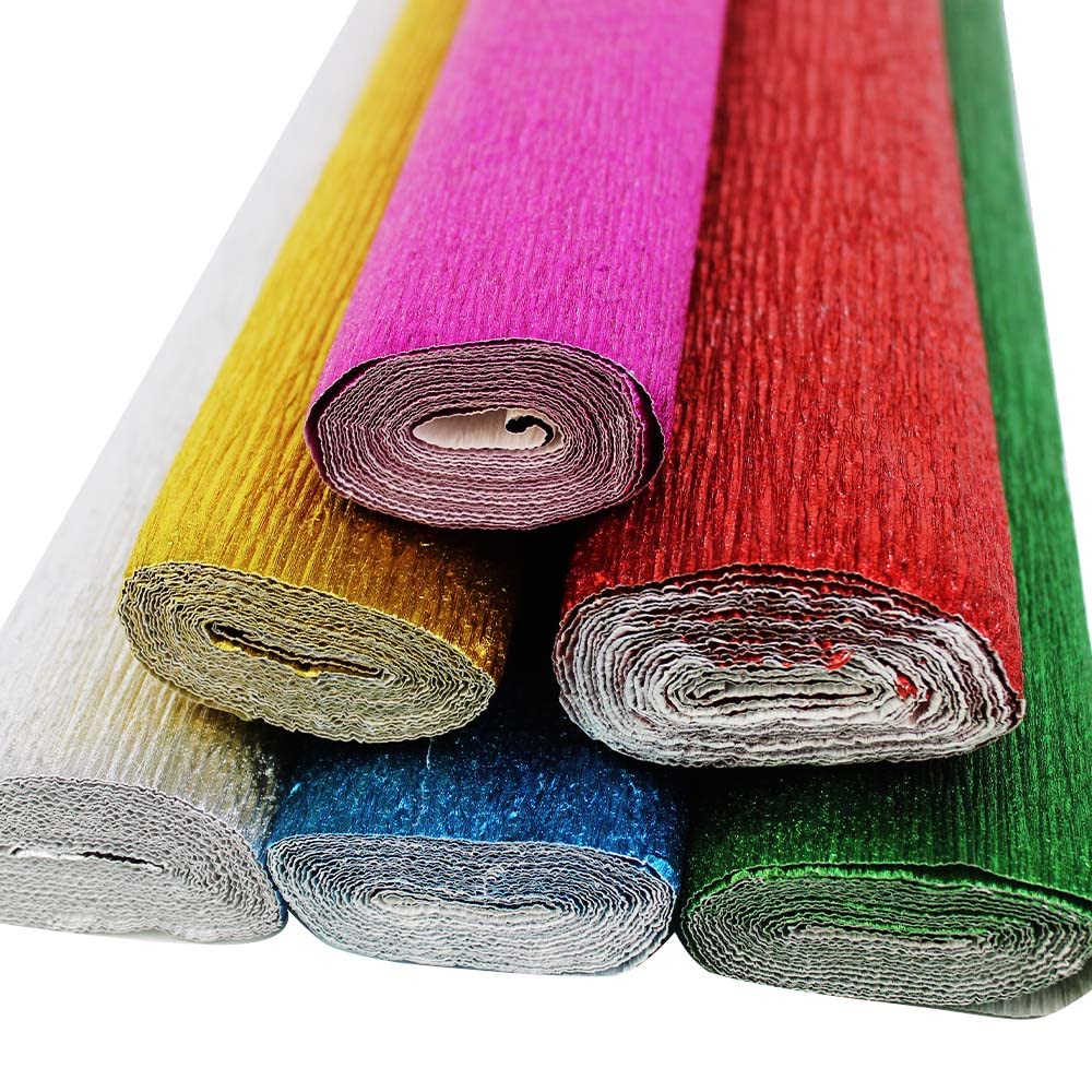 Papier crépon supérieur 70g Just Artifacts pour décors et fleurs durables