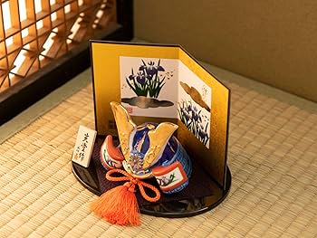 Amazon | （赤ちゃんまーけっと） 兜 兜飾り 五月人形 陶器 コンパクト