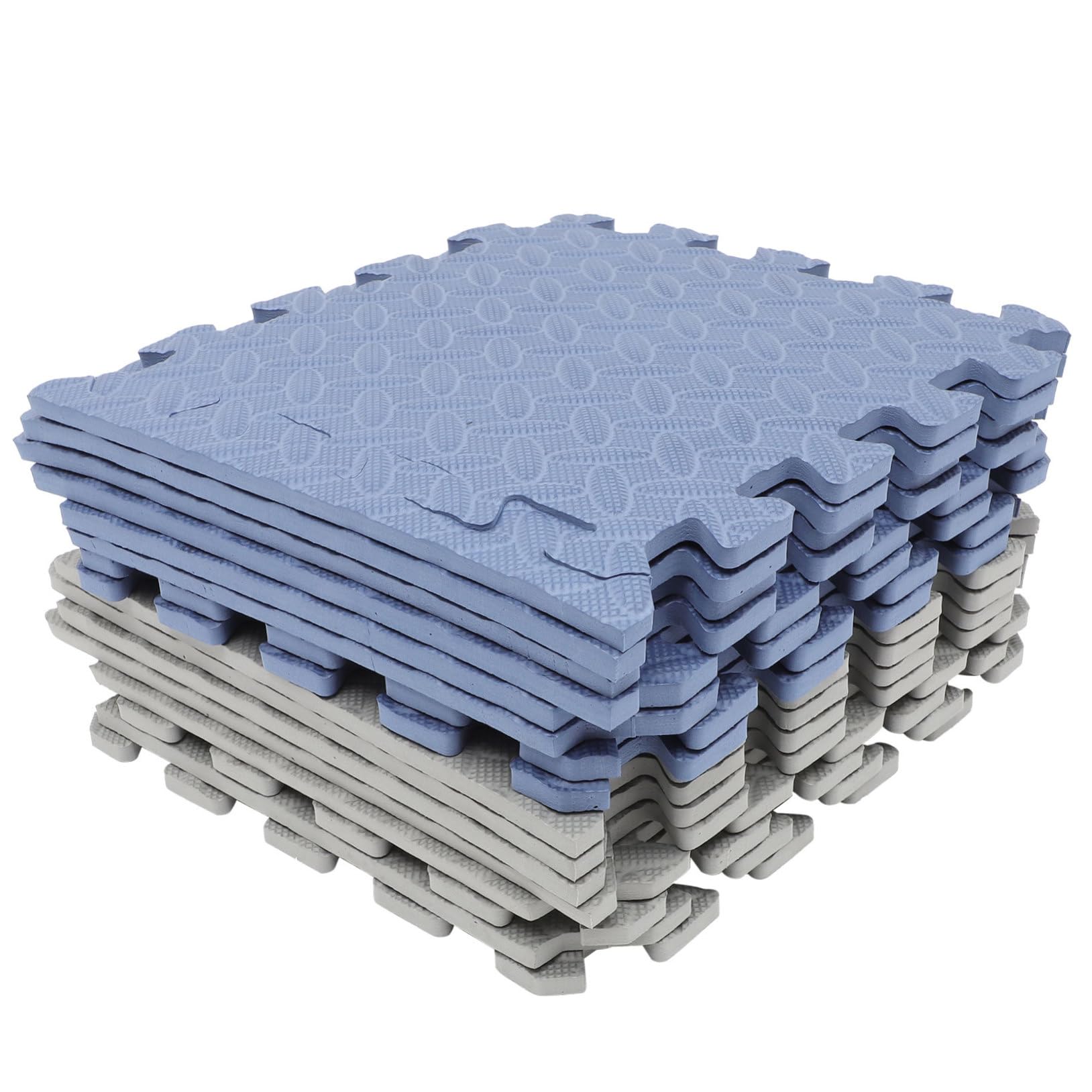 Tapis de Sol Emboîtables 16 Pièces en Mousse pour Bébé