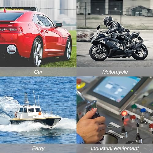 Miniatura 6 de Bocina de tren súper ruidosa de 300 DB 2 bocinas eléctricas de caracol de aire para automóvil 12 V kit de repuesto de bocinas de aire impermeables