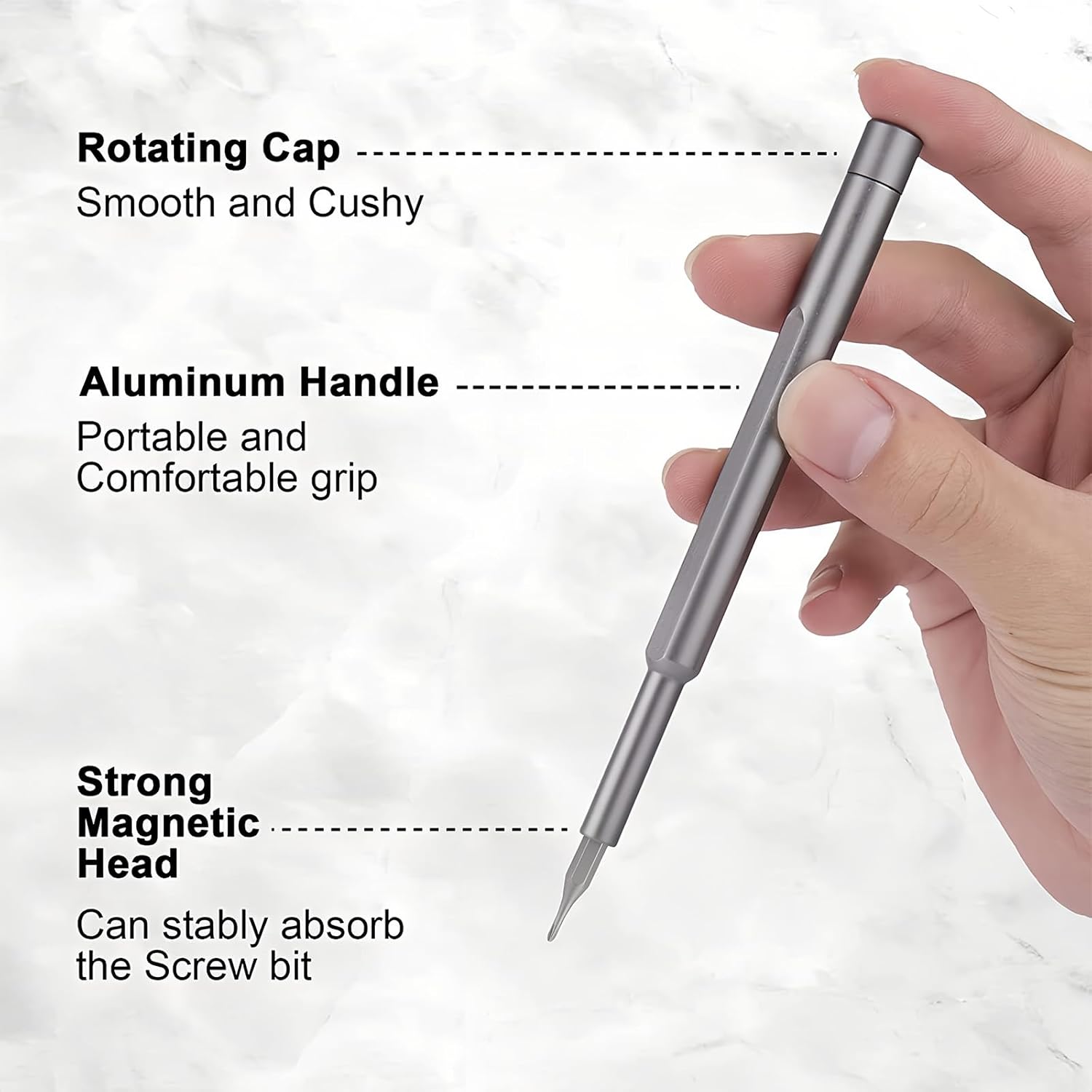 24-in-1 Precision Screwdriver Set - Magnetic Repair Tool Kit for Phone, Laptop, Glasses, Watch, PS5, with 24 Bits for Electronics, Smartphones, Game Console
