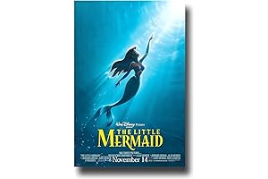 Pop Culture Graphics The Little Mermaid Poster Movie I 11x17 Jodi Benson...