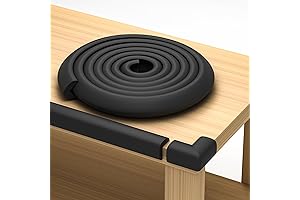 Edge Cushion: Premium 15ft Foam Bumper & 4 Childproof Corners