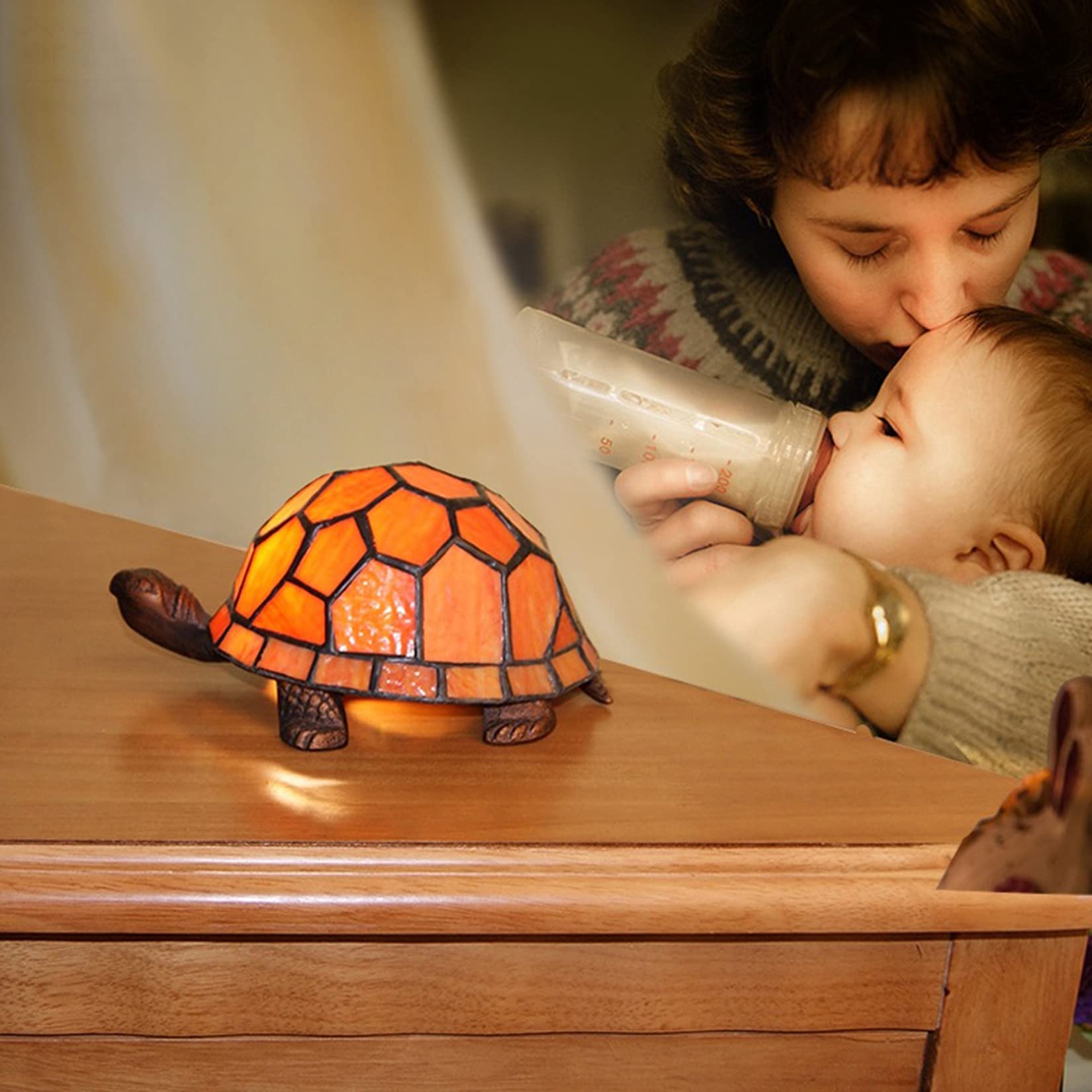 errzom Children's Night Light,Tortoise/Turtle Lamp Bedside Table