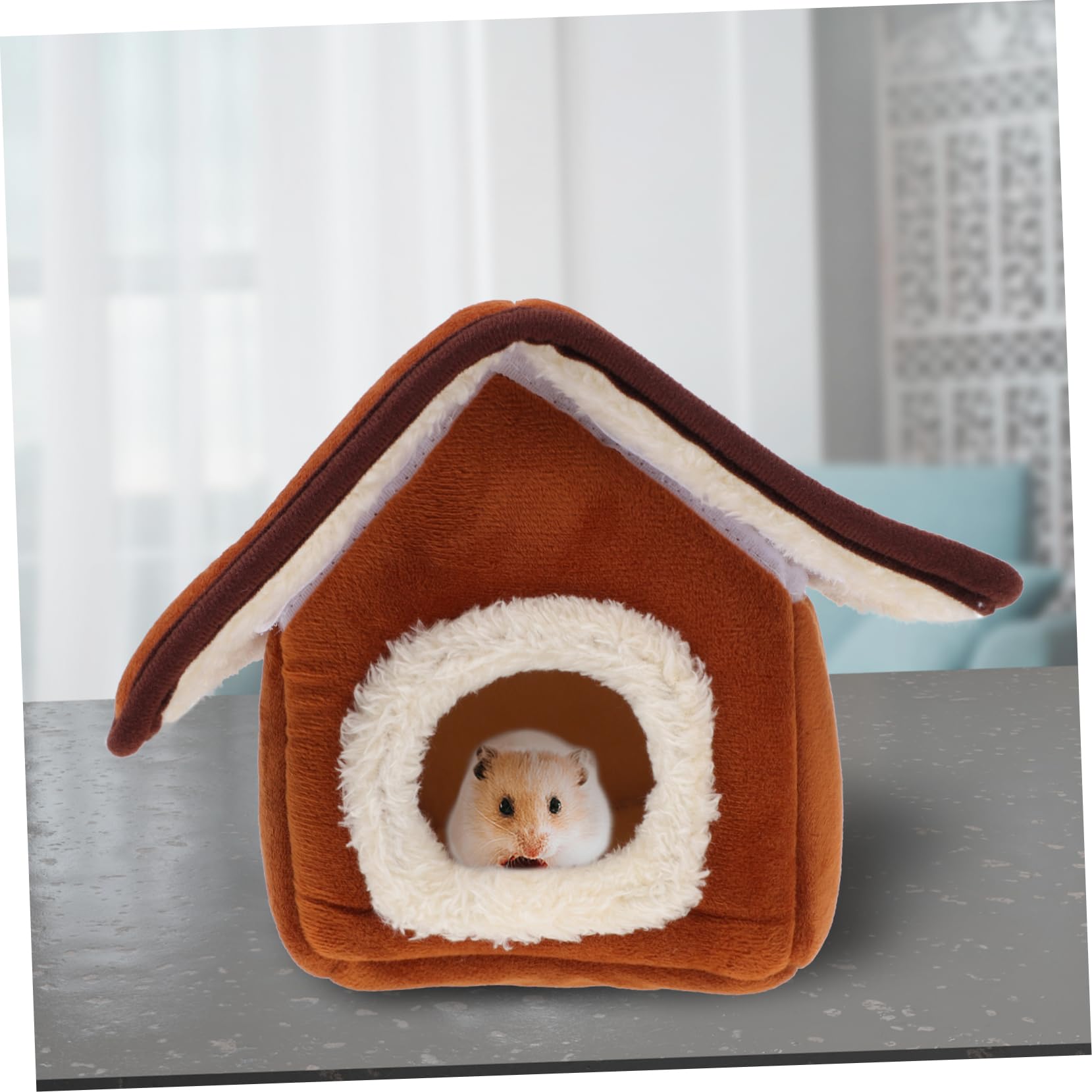 DOITOOL 3stücke Hamster Nest Für Kleintiere Warmes Baumwollhaus Für Hamster Meerschweinchen Andere Nager Bequem Und Druckbeständig Für Zuhause Oder Reisen