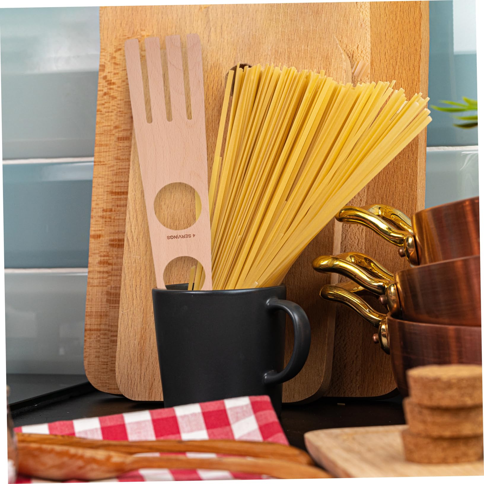 Misuratore Di Spaghetti A 4 Fori - Controllo Porzioni Per Pasta, Cucina Pratica E Colorata - Foto 2