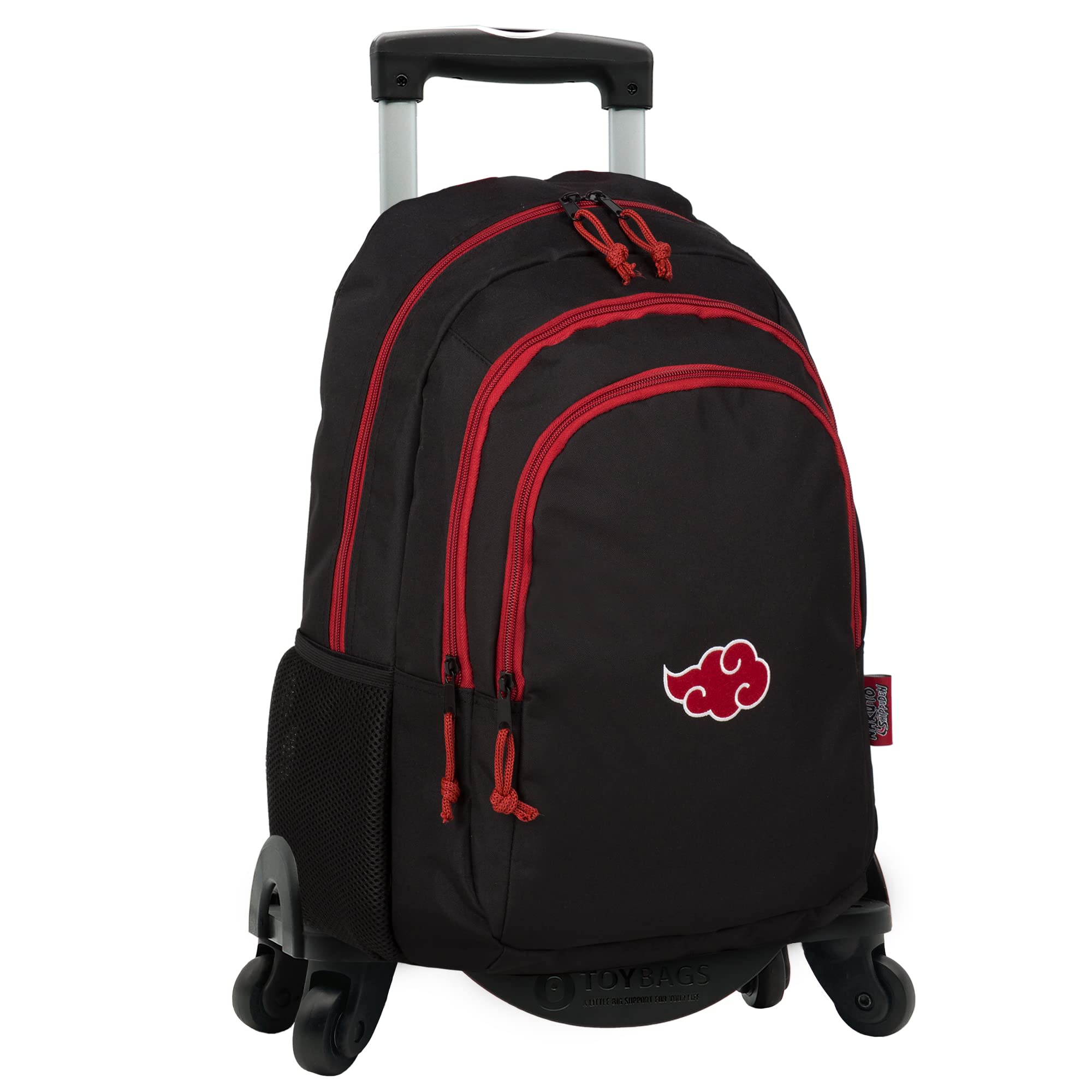 Sac à dos Naruto Cloud avec chariot Toybags - 4 roulettes et compartiment ordinateur