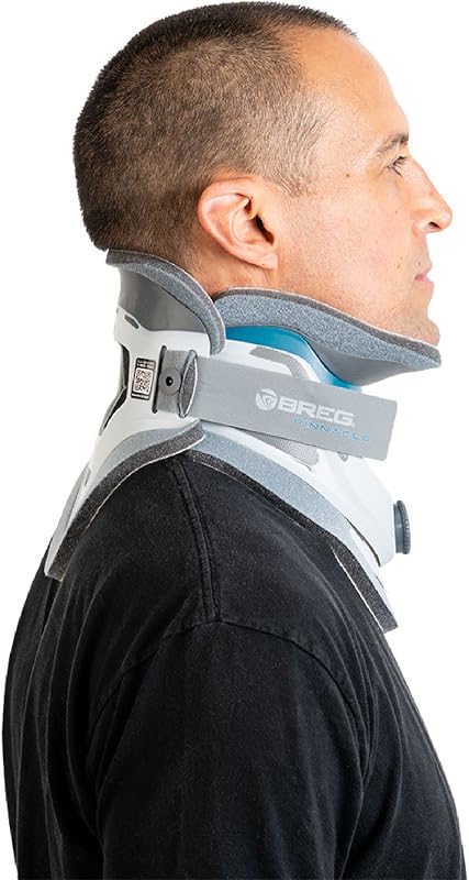 Pinnacle Cervical Collar 172 | Medical support for men & women, ultra-breathable foam padding, cotton-hemp liner, flexible zones minimize pressure points