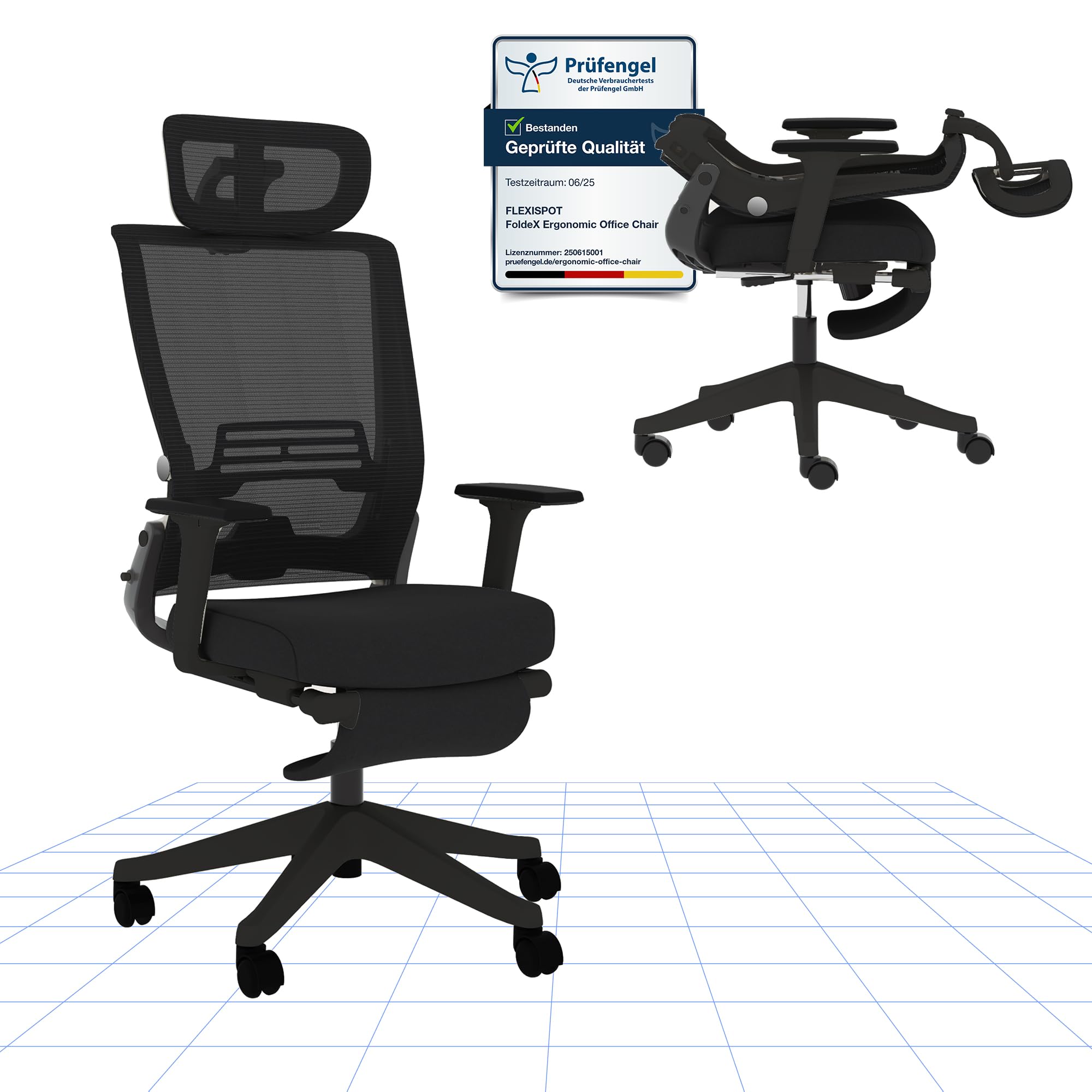 Folding Chair The Strategist Desk Chair Foldable Ergonomic Chair
