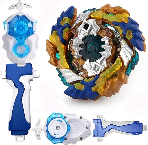 Miniatura 1 de Bey Battling Burst Booster B-122 Cho-Z Geist Fafnir .8 pies Ab Starter con B-184 personalizado BeyLauncher LR izquierdaderecha Burst Dynamite String