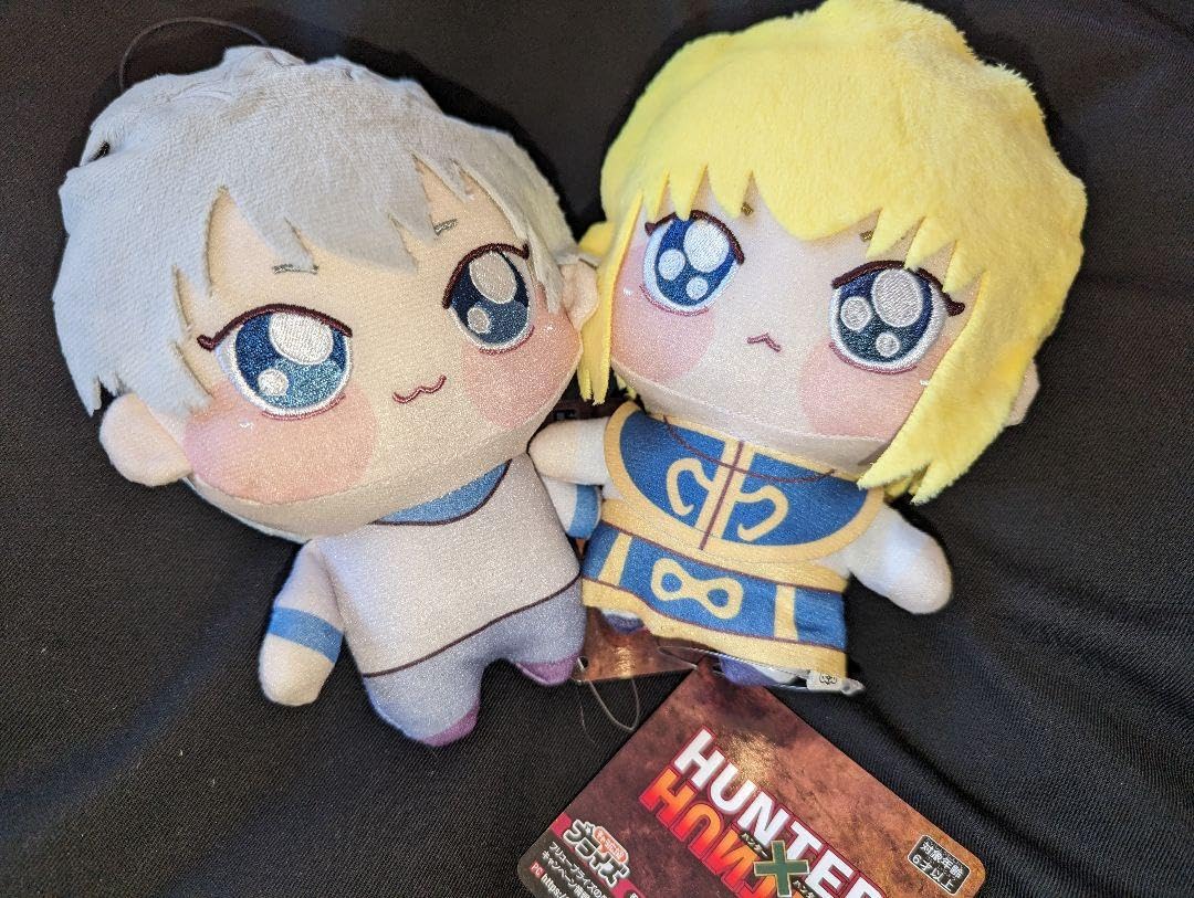 HUNTER×HUNTER ちょぴぬい　キルア&クラピカ　2種セット Amazon.co.jp: ハンターハンター ちょぴぬい キルア クラピカ 2種