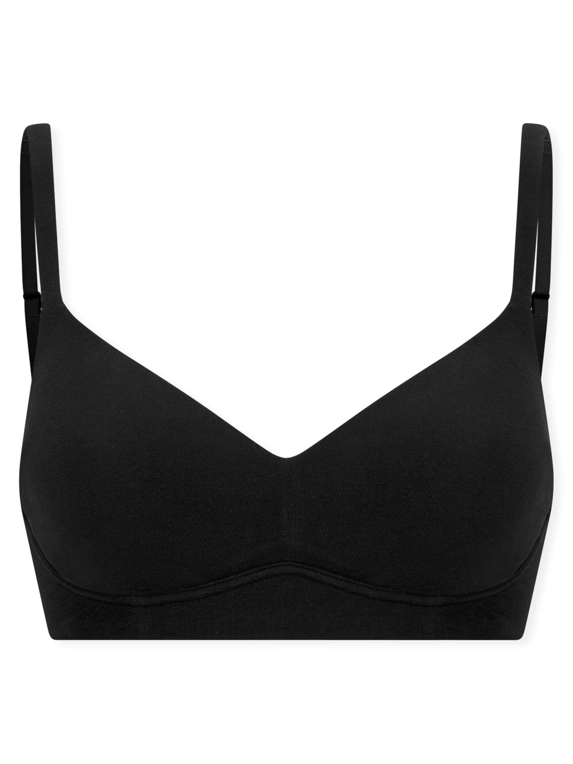 Schiesser Damen Soft BH mit Schale - Unique Cotton