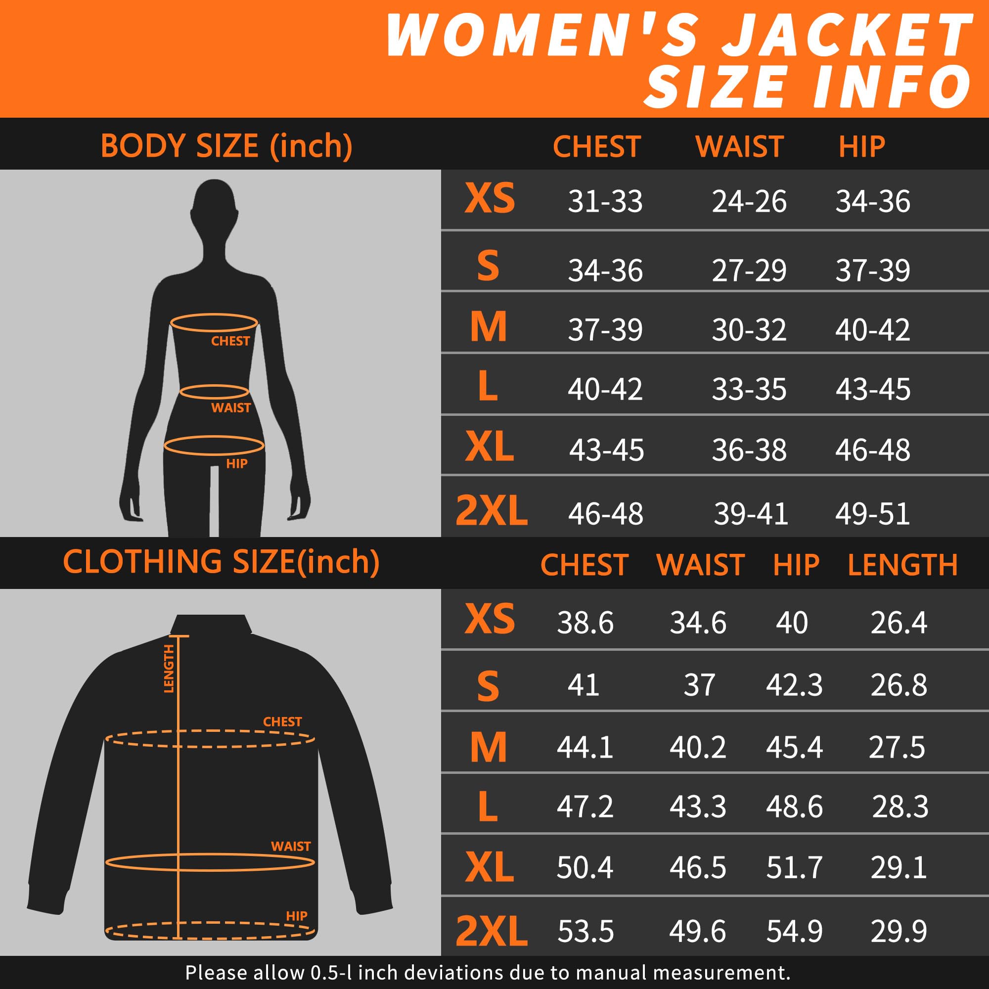 Veste chauffant Femme avec batterie incluse, Gilet Chauffante Femme, 7.4V 16000mAh