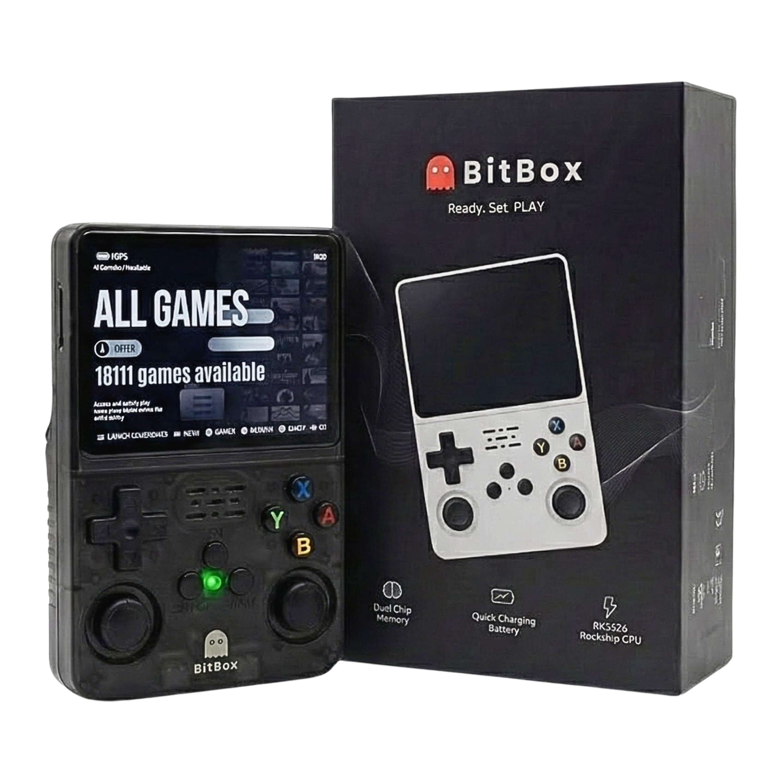 Amazon.com: BitBox R36S ArkOs Authentic Retro Handheld Arcade