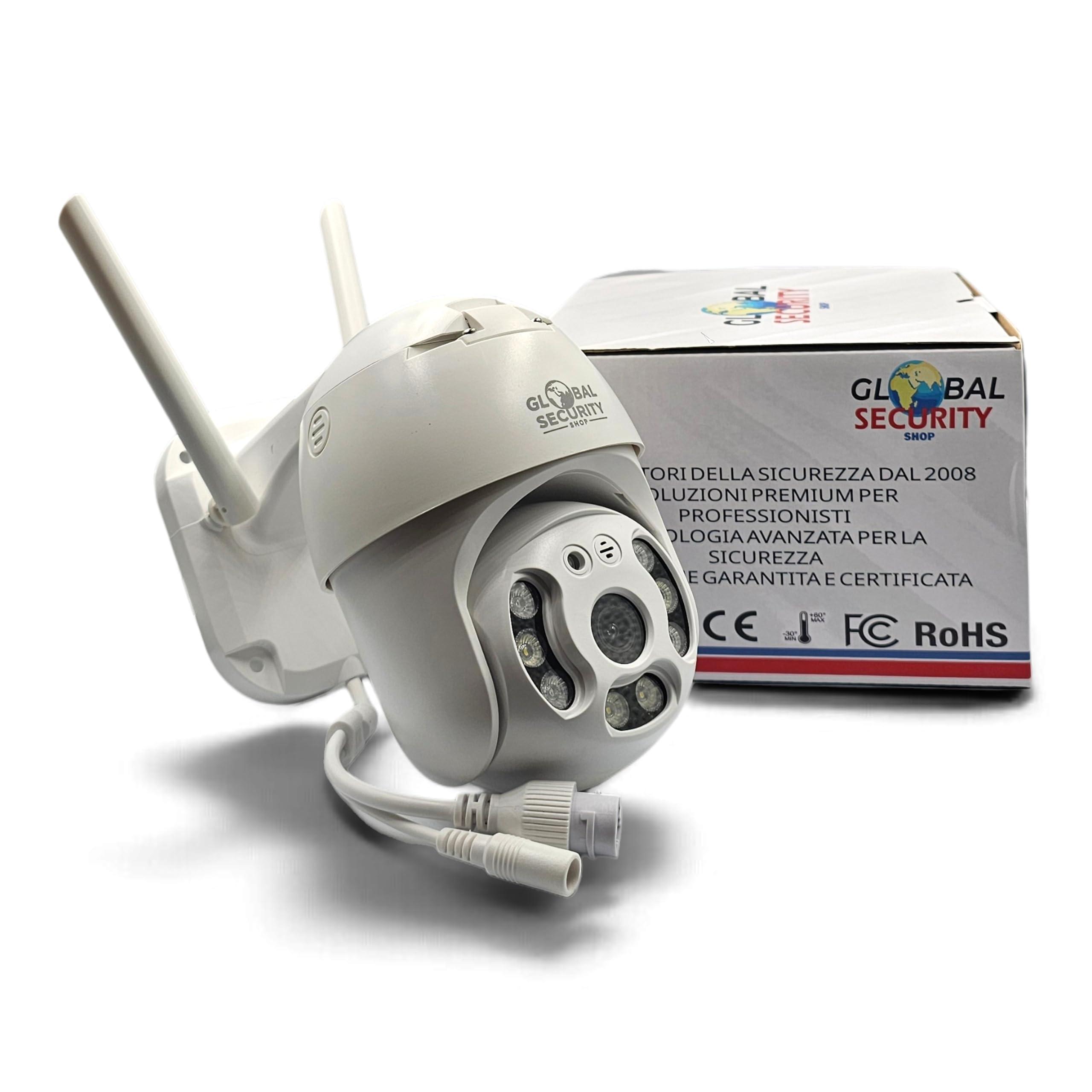 Kamera monitorująca PTZ 5MP Wi-FI GSS Pro | Blacklight Vision, IA i Watchdog System