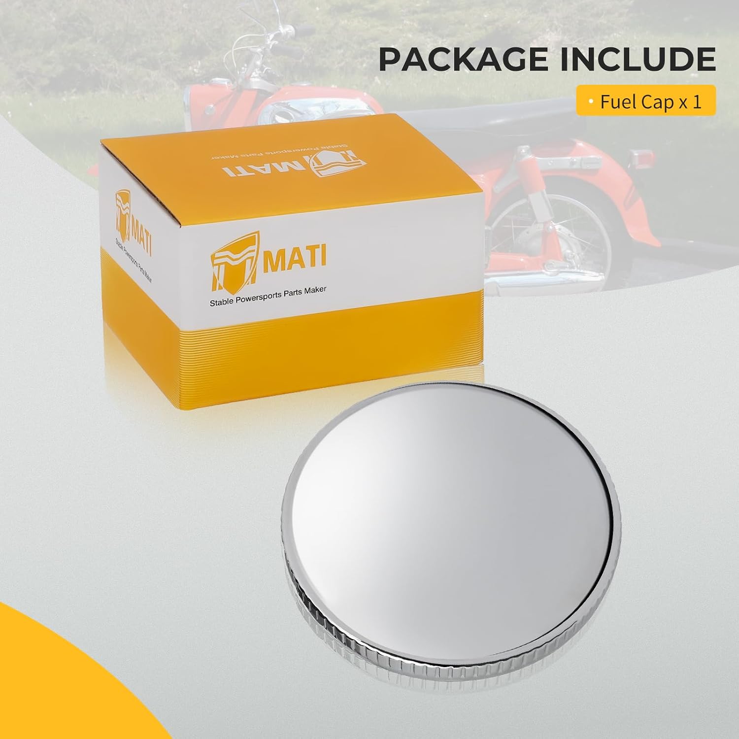 M MATI Fuel Cap Gas Cap for Honda FL250 XR75 XL70 XL75 XL80 XL100 XL175 XL250 XL350 SL100 SL125 SL70 CL70 CL100 CL125 CL175 CL350 CL450 CB100 CB125 CB175 CB350 CB450 CA160 CA175 Odyssey 250
