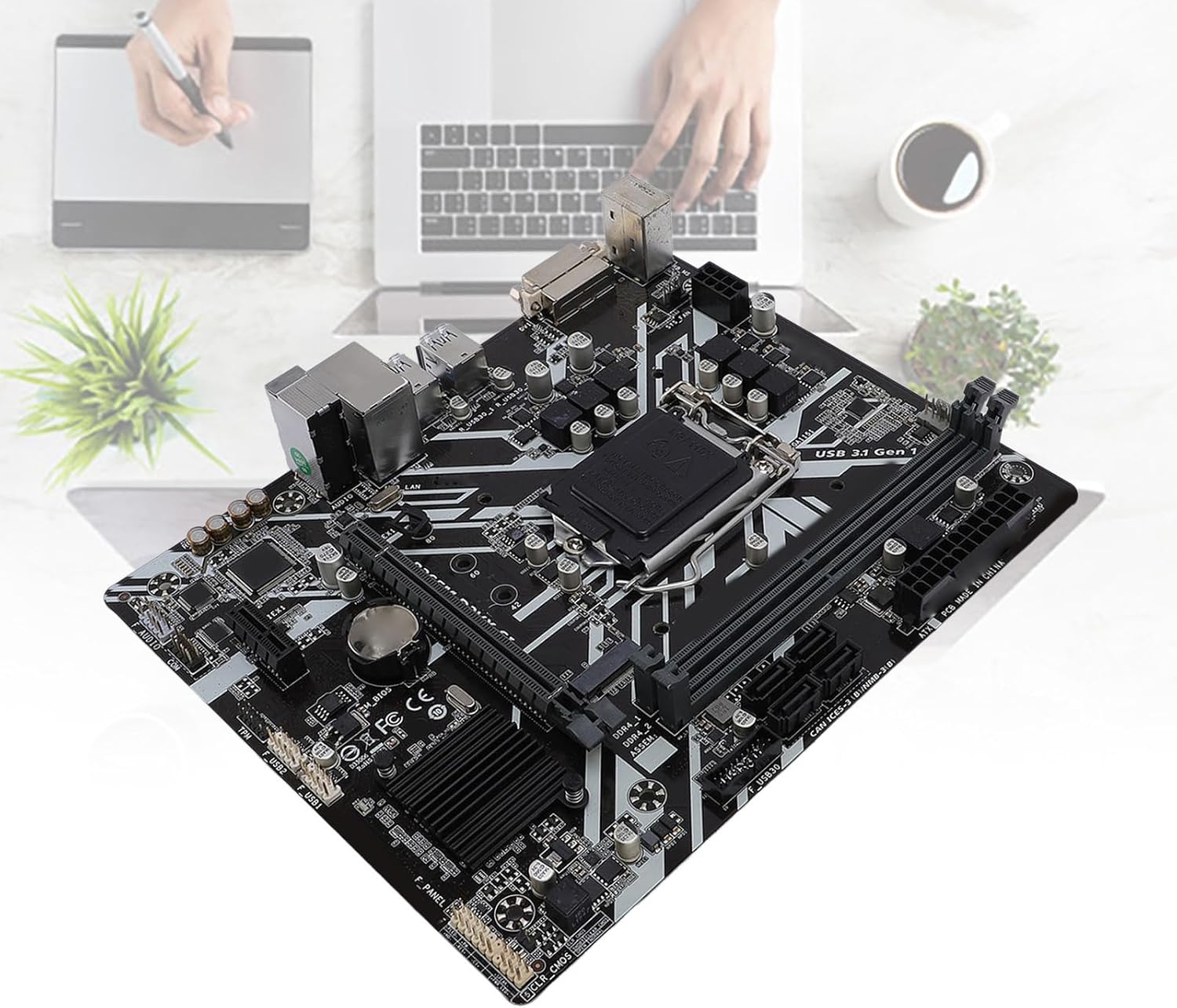 B365M D2VX SI M ATX Motherboard for 9th 8th Gen for Core I9 I7 I5 I3, DDR4x2 DIMM Desktop Computer Mainboard, Double Channel DDR4, PCIe 3.0, USB 2.0