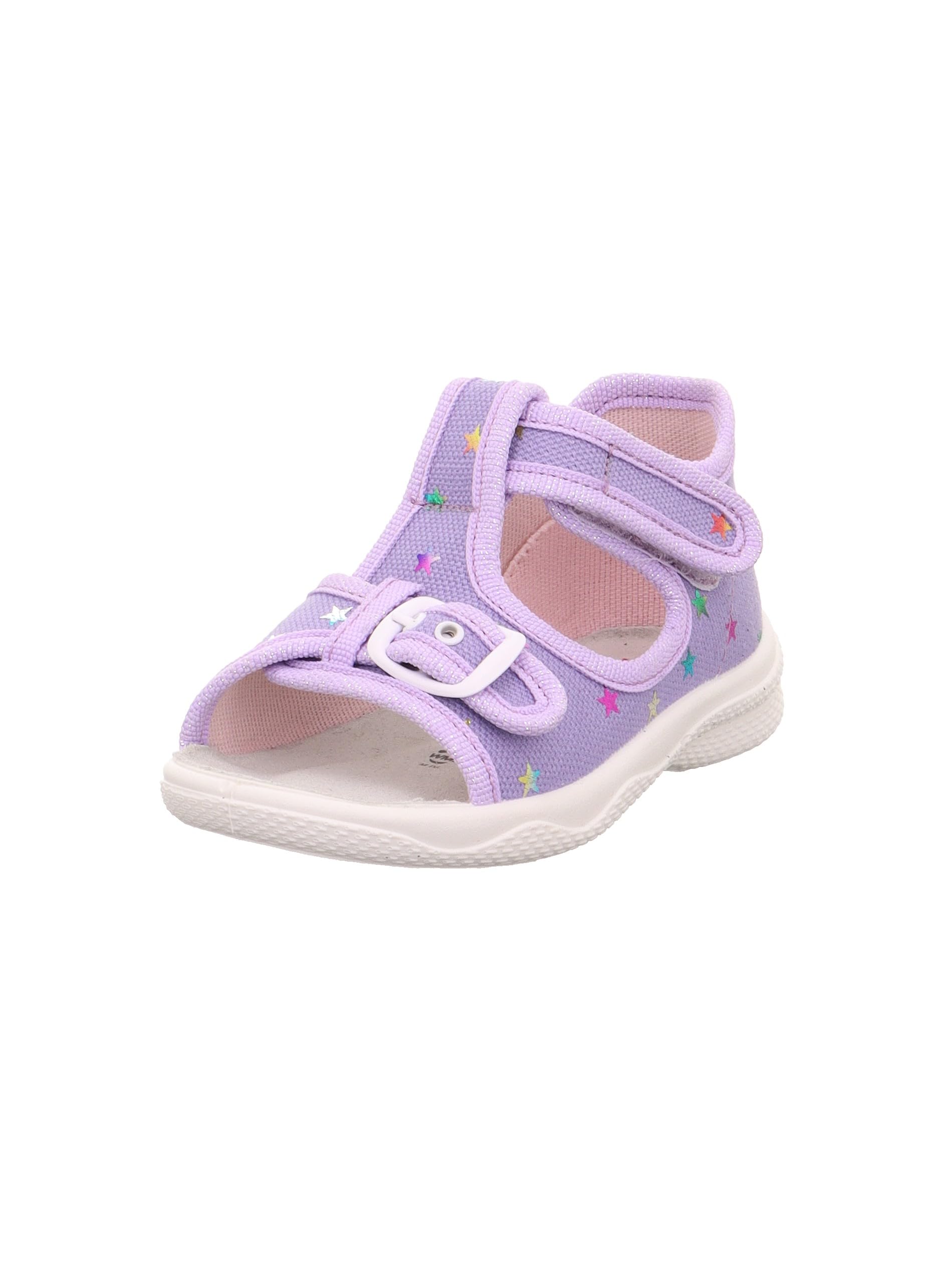 Superfit Girls Polly Slippers, Purple 8500, 4.5 UK Child