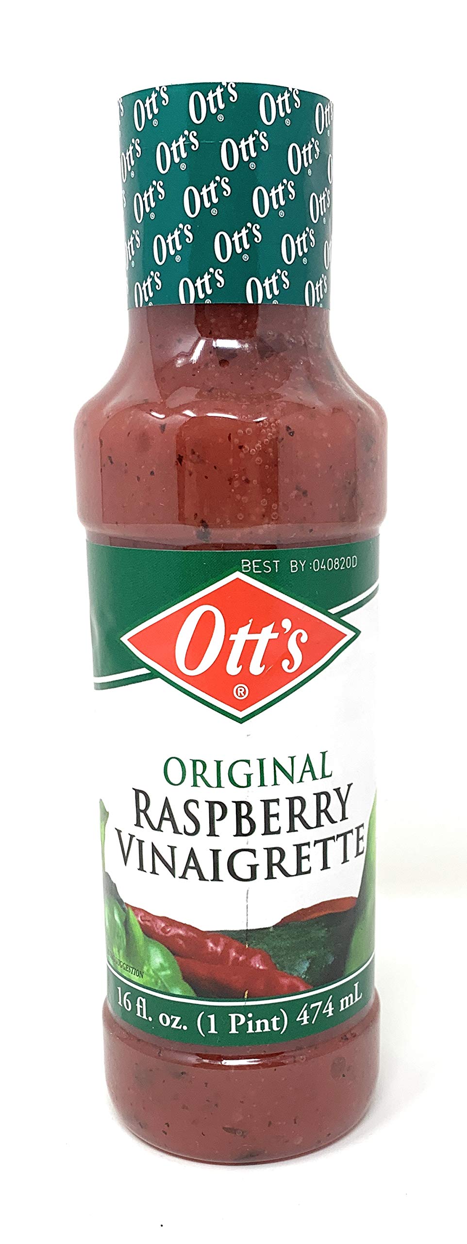 Ott’s | Original Raspberry Vinaigrette | 16 Fl Oz/474 Ml