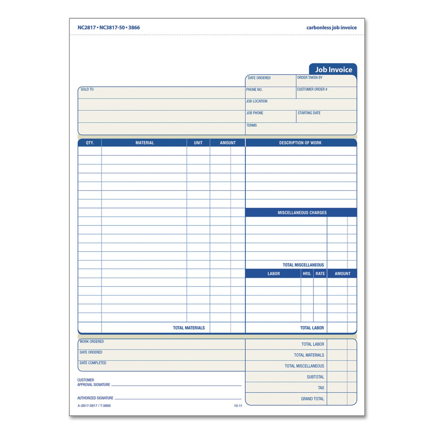 Porte-documents autocopiant pour éviter les oublis de factures - 2