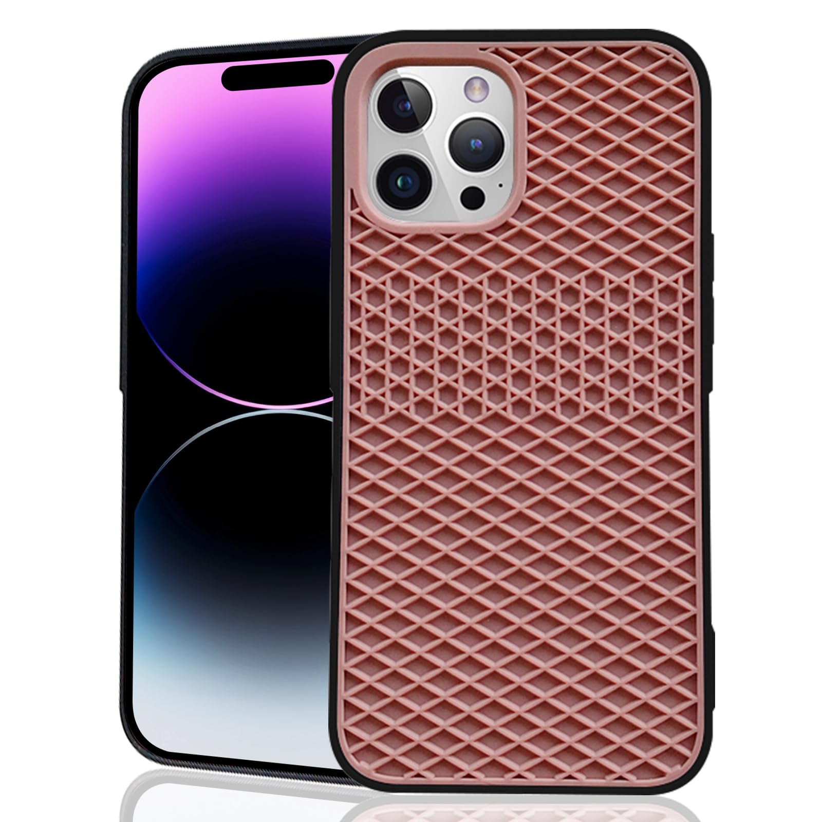 Waffle Grid Pattern Case For Iphone 14 Pro Max Desertcart INDIA