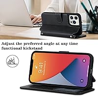 Vista 161 de Havaya Funda para iPhone 13 Pro Max y iPhone 12 Pro Max, cartera compatible con magsaf 2 en 1, desmontable magnética con tarjetero y ranura trasera