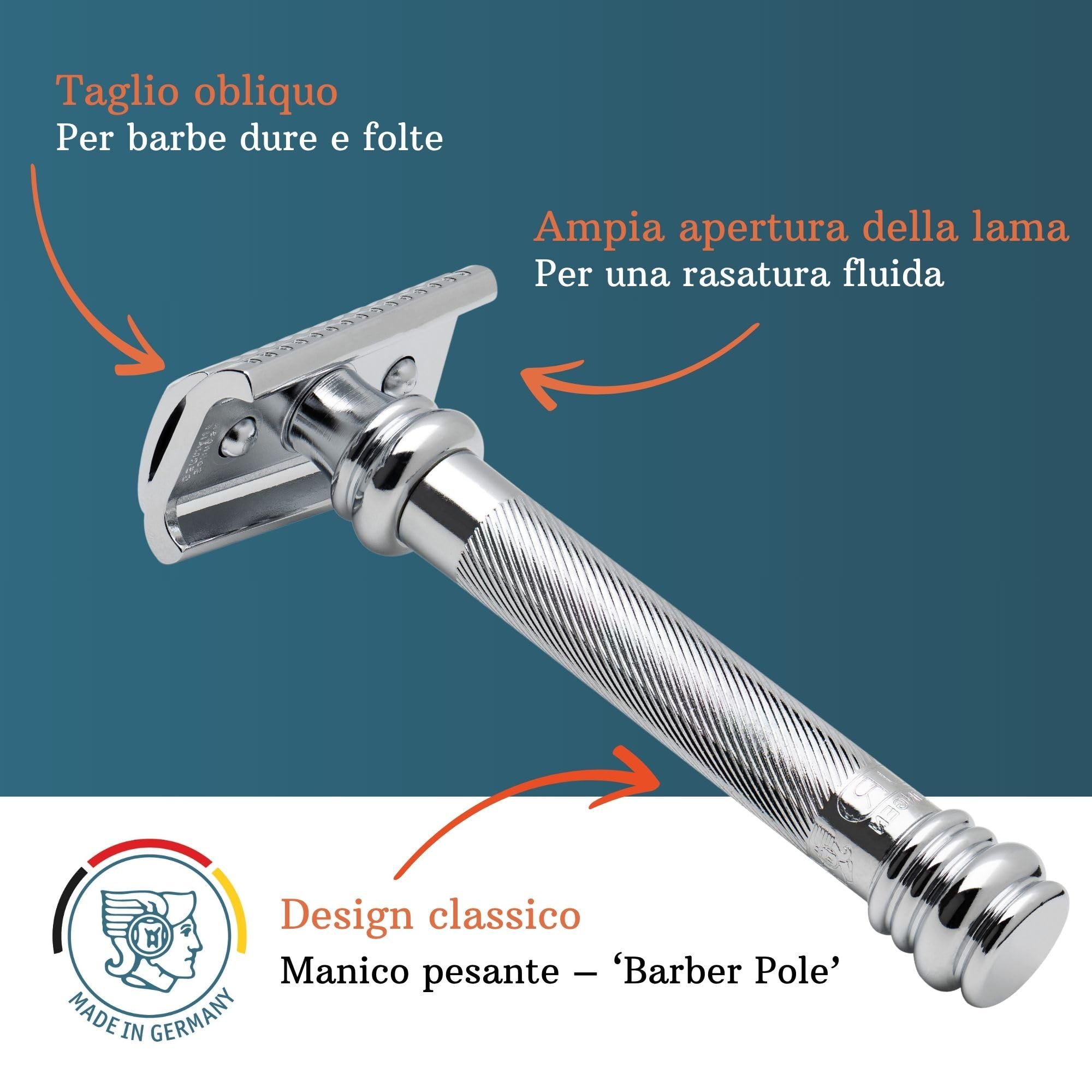 Merkur rasoio di sicurezza 39C slant