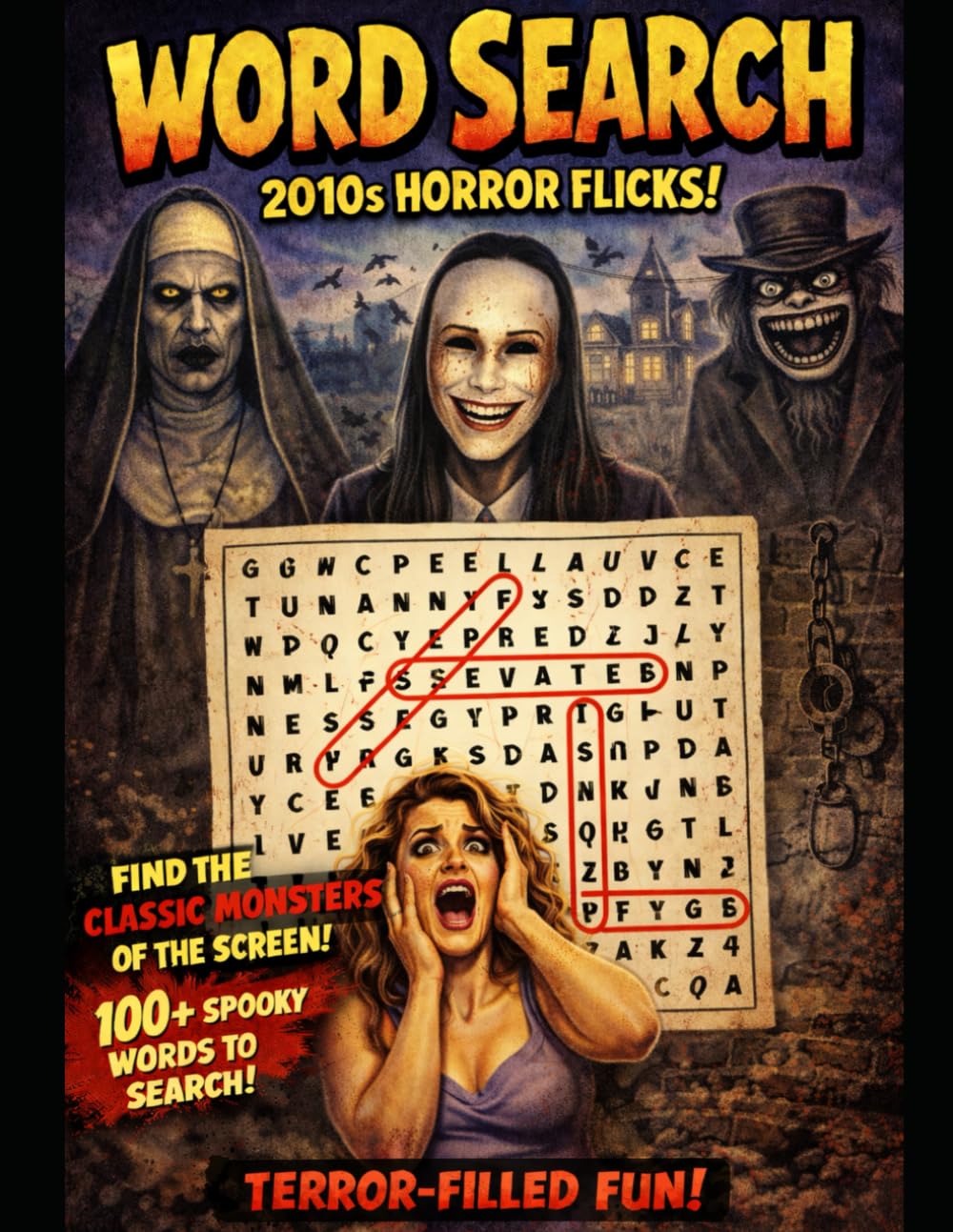 2010's Horror Movie Word Search