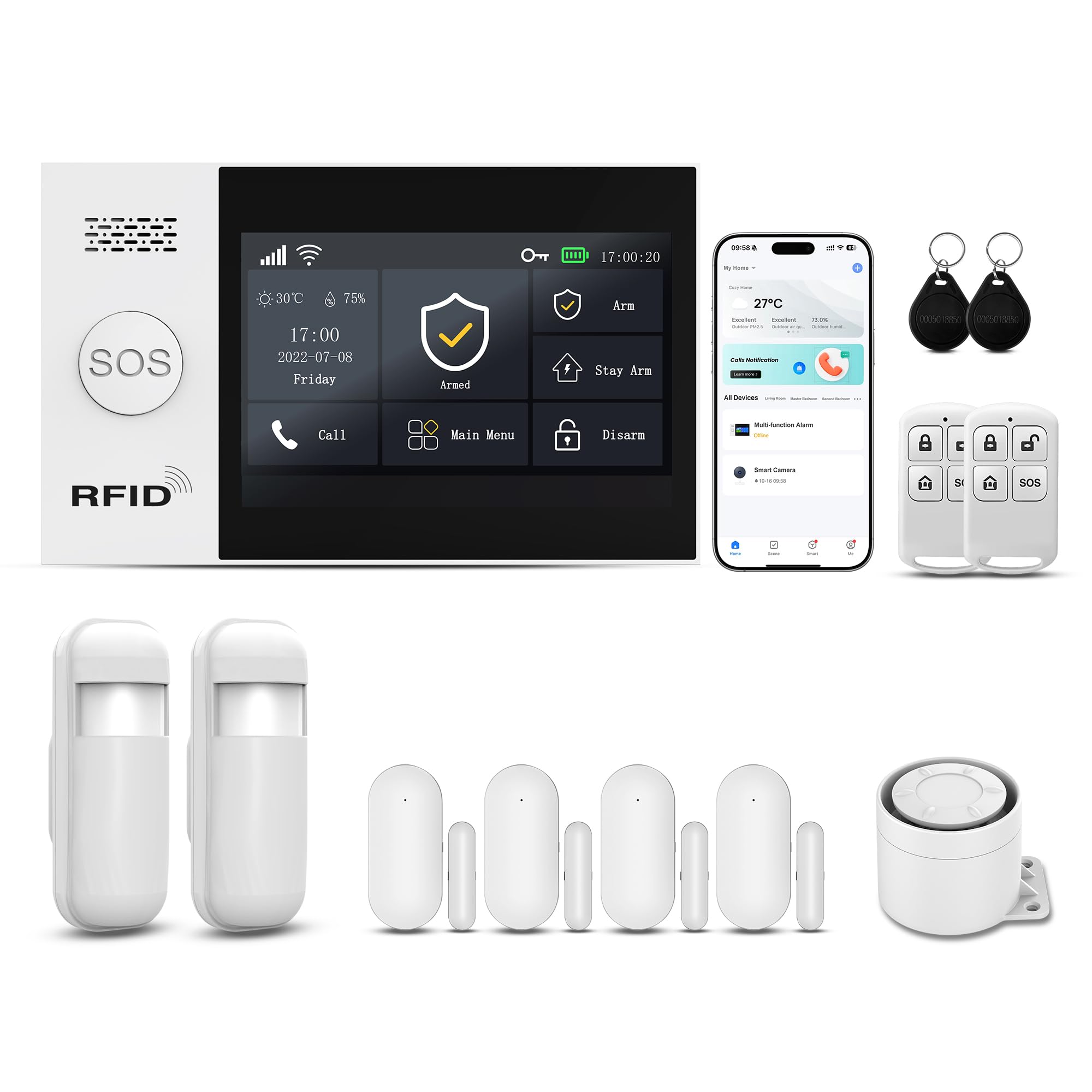 PGST Touch Screen Alarm Kit