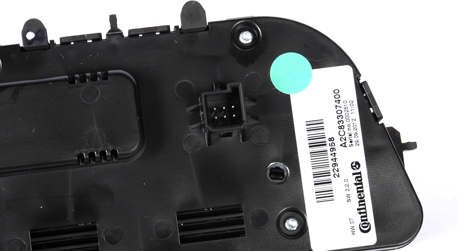 GM Genuine Parts 15-74329 (22944958) Black Heating and Air Conditioning Control Panel