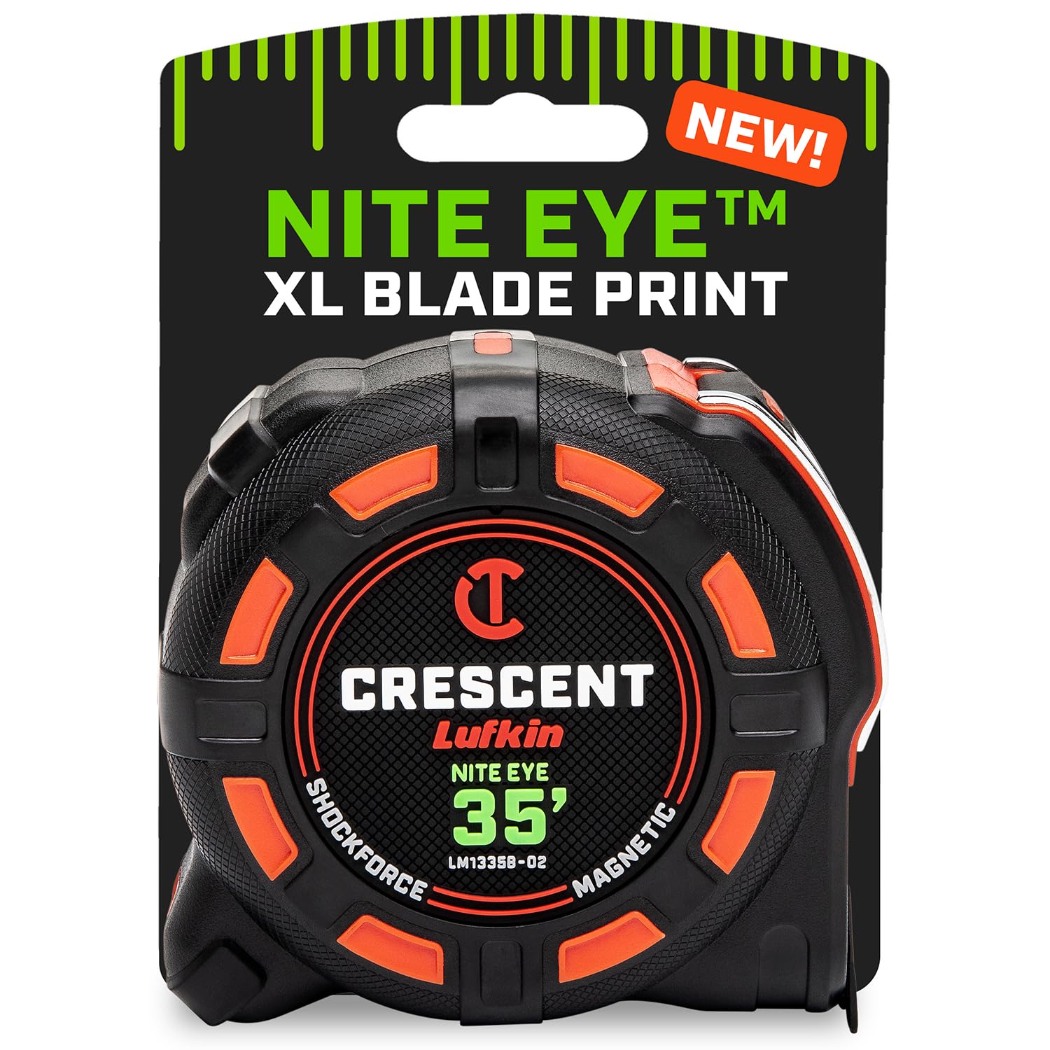 Crescent Lufkin 25' SHOCKFORCE NITE EYE Tape Measure 2 Pk | L1325BSET2V-02 — Amazon image 12