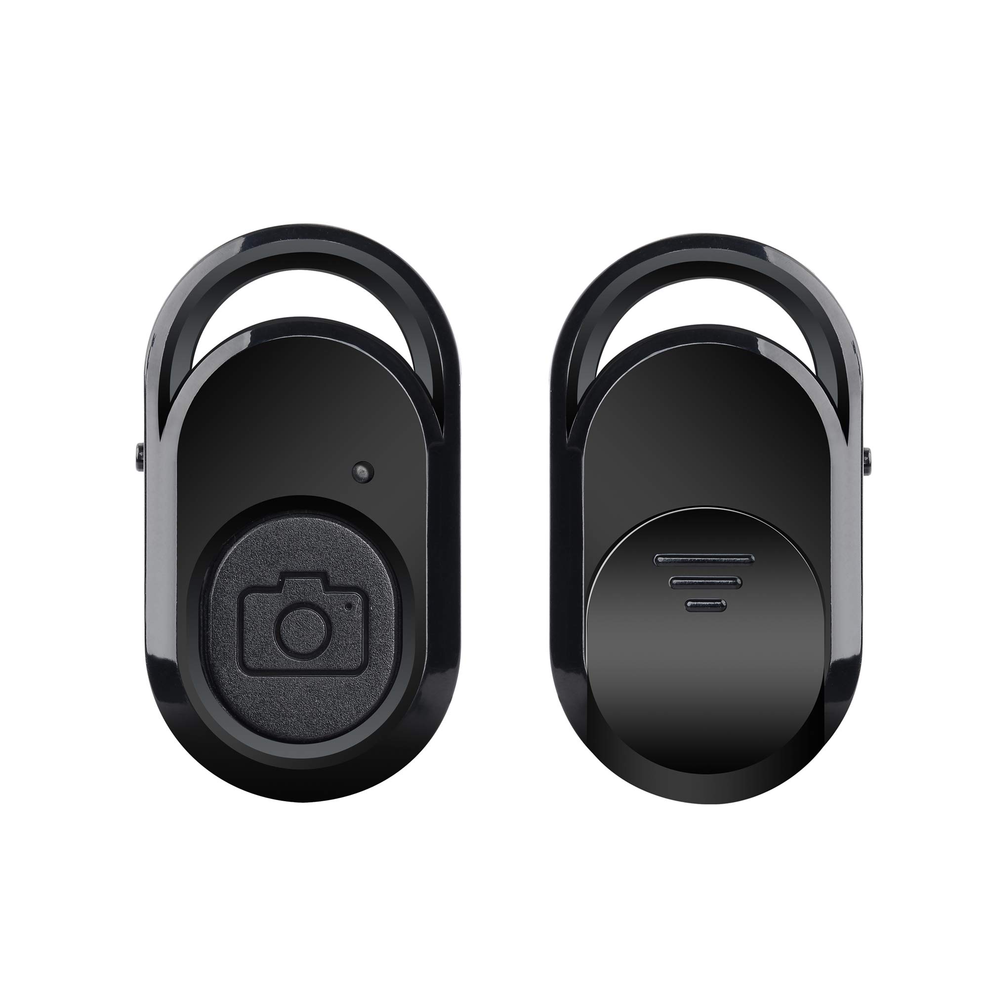 amathings 2 wyzwalacze aparatu Pilot zdalnego sterowania jednym przyciskiem z technologią Bluetooth Zdalny wyzwalacz do smartfonów i tabletów (iOS i Android) jeden przycisk