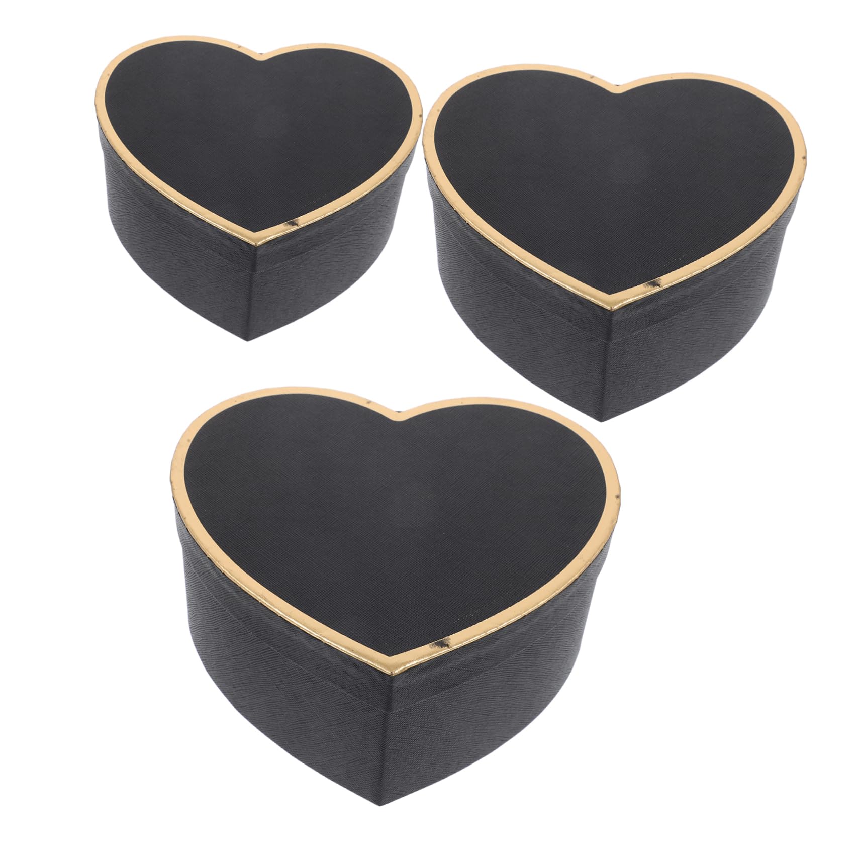 CALLARON 9stücke Teiliges Herzförmiges Geschenkset Für Valentinstag Schachtel Für Hochzeiten Und Feiern Verpacken Von Süßigkeiten Und Lippenstiften Schwarze Verpackung