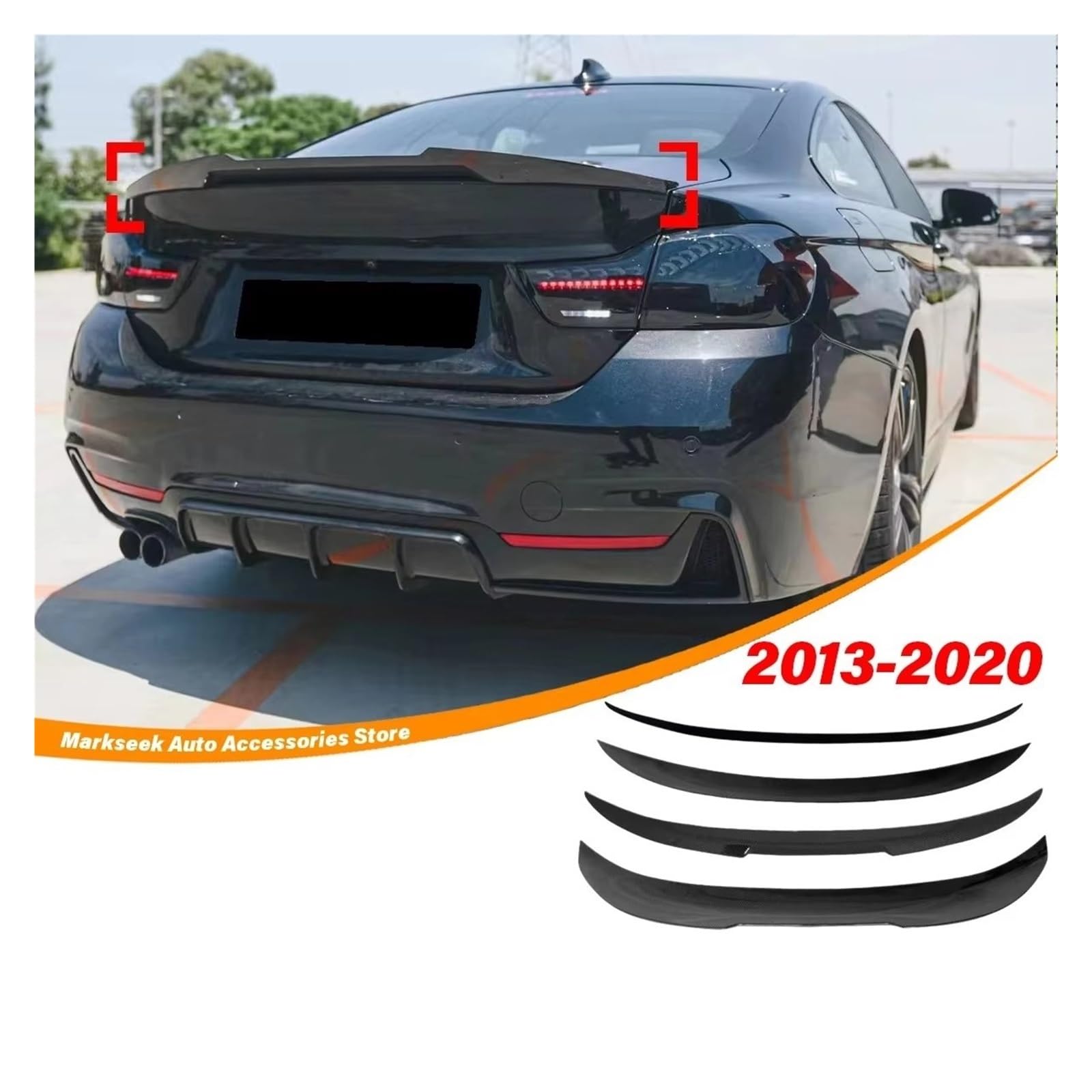 Becquet De Toit 3DDesign Pour Bmw Série 4 Coupé (F32