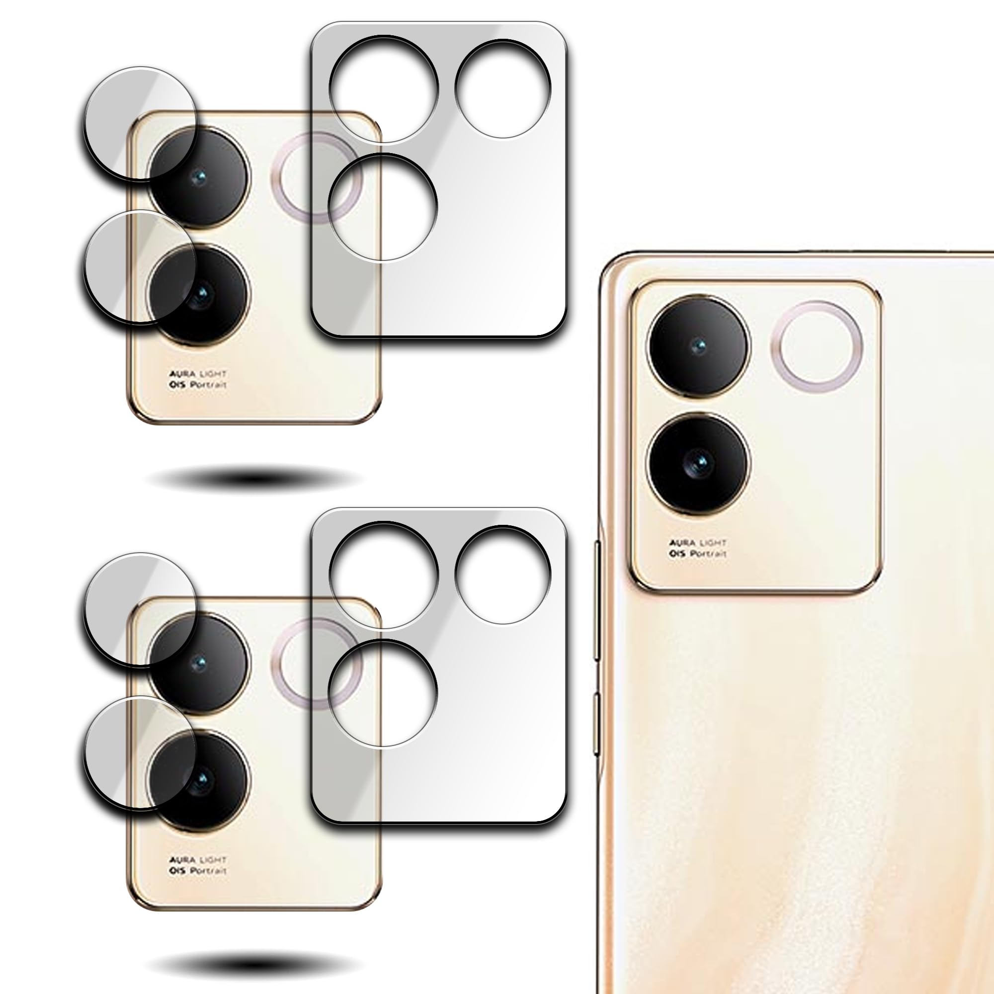 Glass Vivo T2 Pro - Camera Lens Protector Pack Of 2 (B0D3LFJJB3) Amazon Price History, Amazon Price Tracker