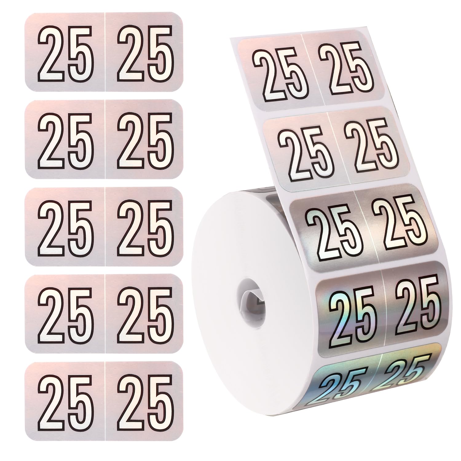 500pcs 2025 Year Stickers