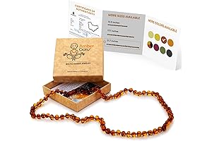 Genuine Baltic Amber Necklace: Authenticity Certified for Men and Women