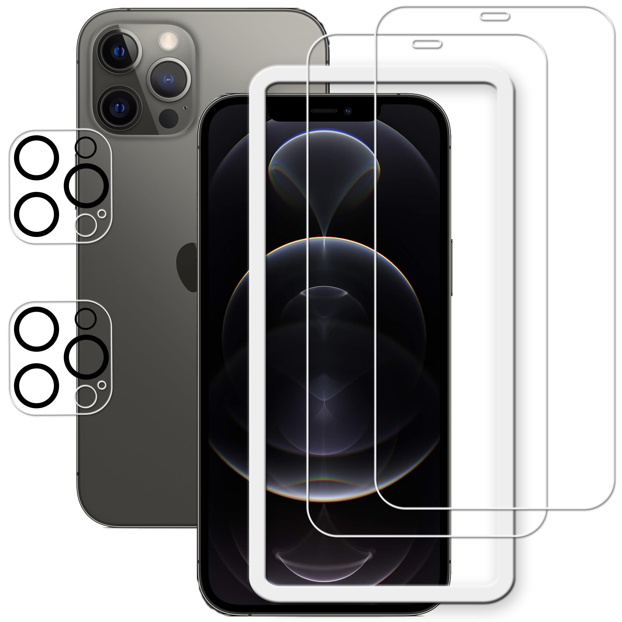 極美品 iPhone12 256GB SIMフリー ガラスフィルム レンズカバ 極美品 iPhone12 256GB SIMフリー ガラスフィルム レンズカバ